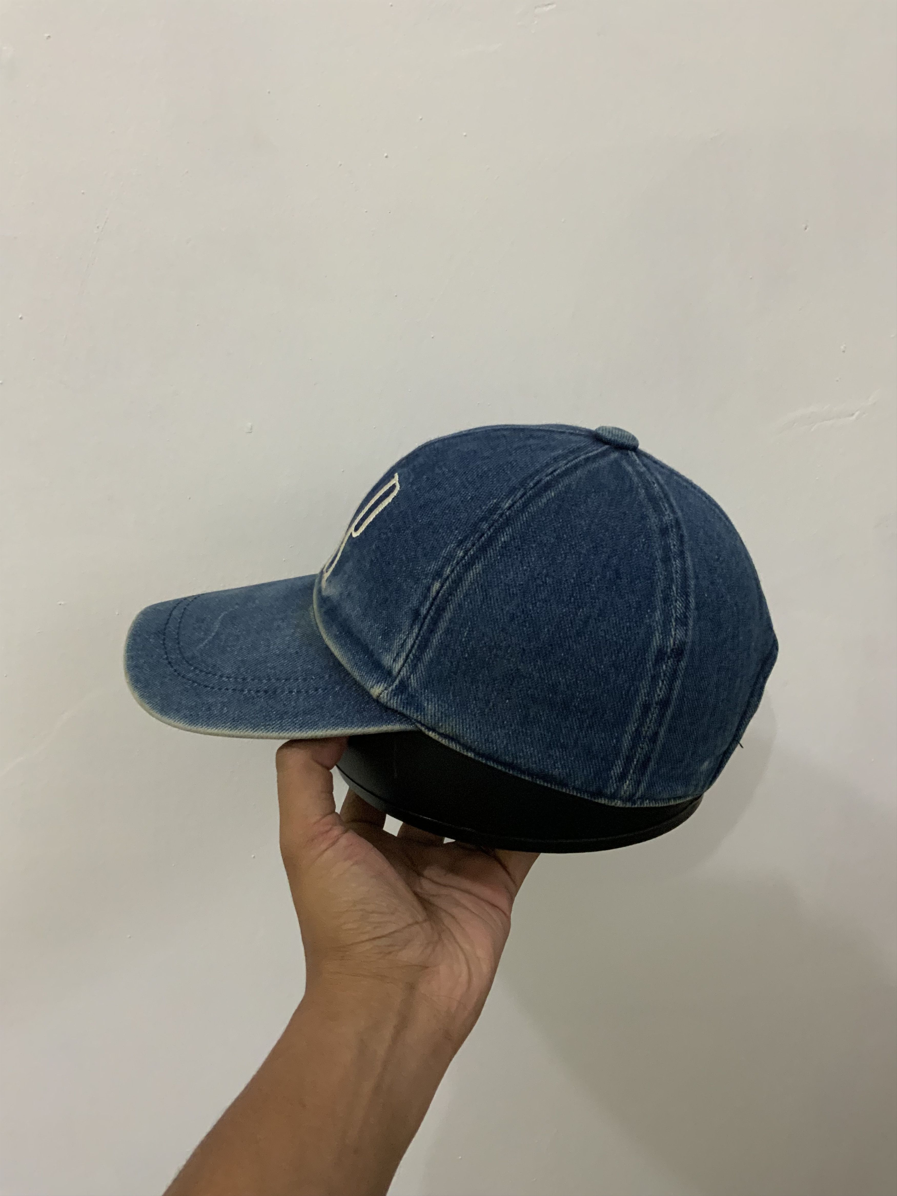 Japanese Brand Gap Denime Fade Indigo Hat Size ONE SIZE - 6 Thumbnail