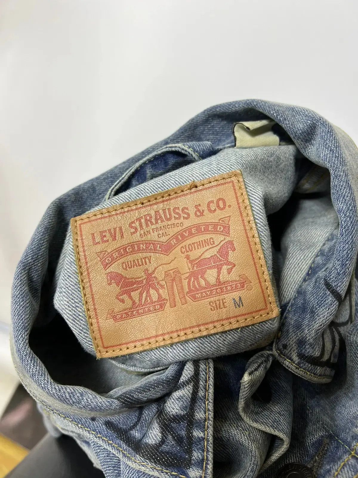 Levi's Levis custom denim jacket Size US M / EU 48-50 / 2 - 7 Thumbnail