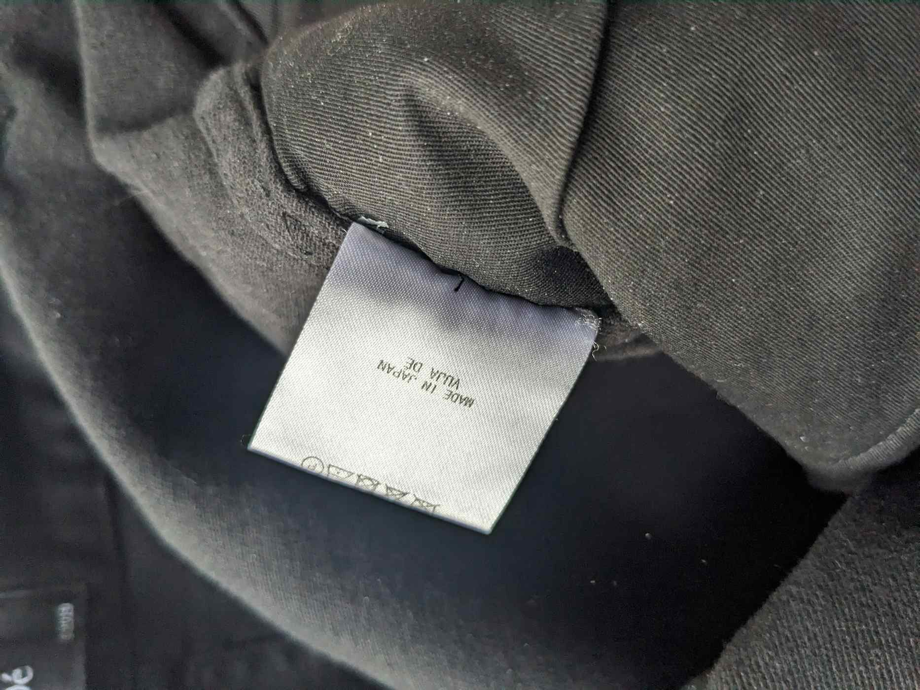 Vuja De Vuja De 003 Black Backzip Carpenter Work Pant Large Size US 32 / EU 48 - 4 Thumbnail