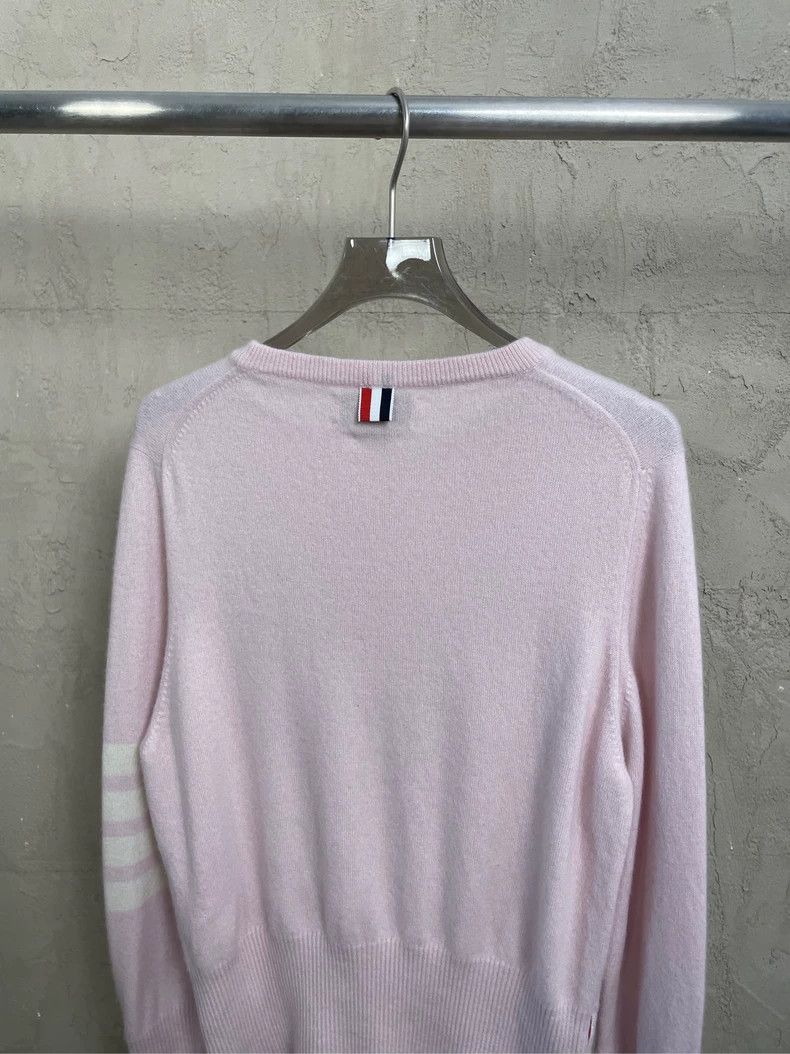 Thom Browne Thom Browne Cashmere round neck sweater Size US L / EU 52-54 / 3 - 4 Thumbnail