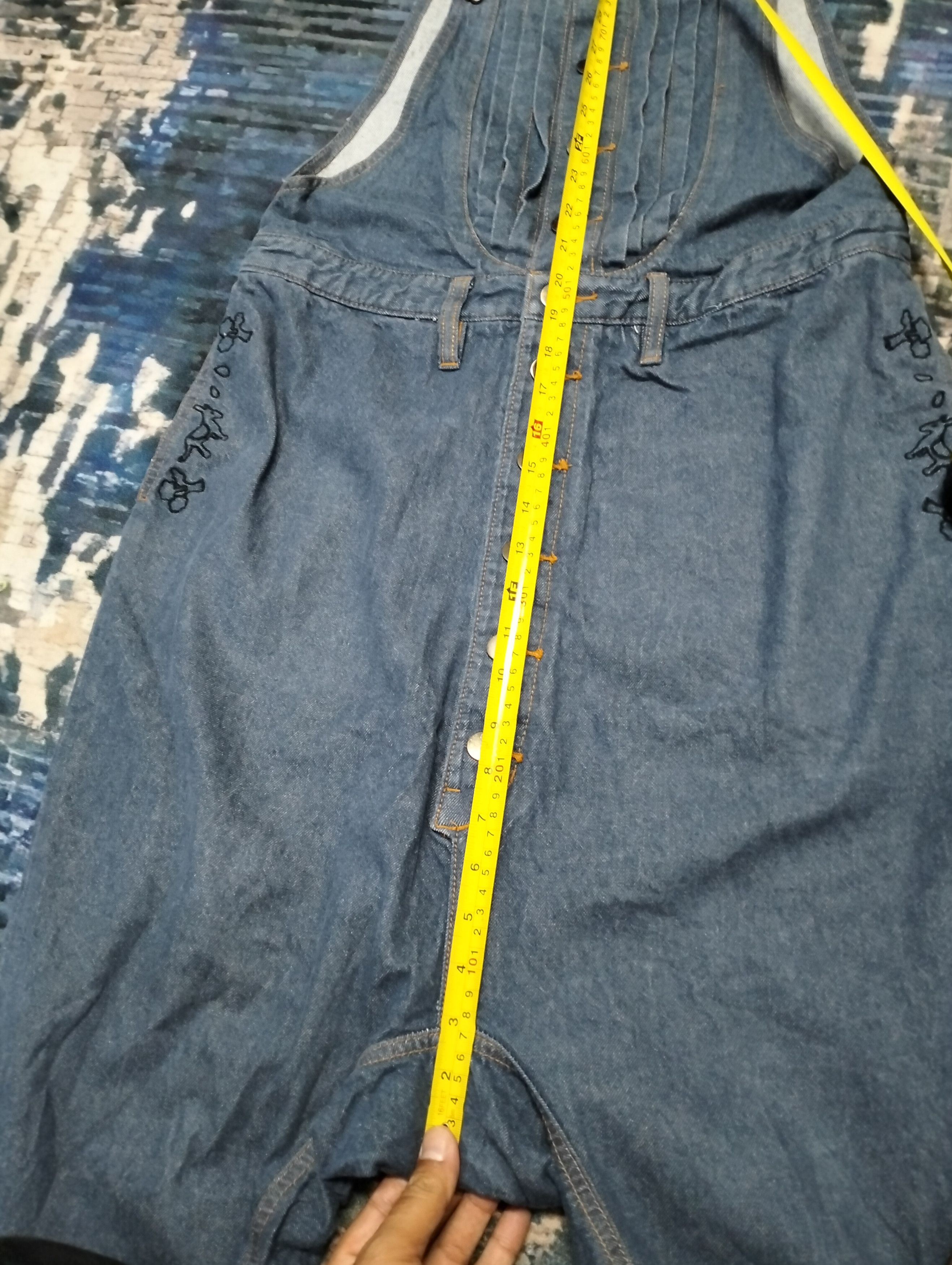 Designer × Issey Miyake × Ne-Net Ne net By issey miyake denim overalls Size US 34 / EU 50 - 8 Thumbnail