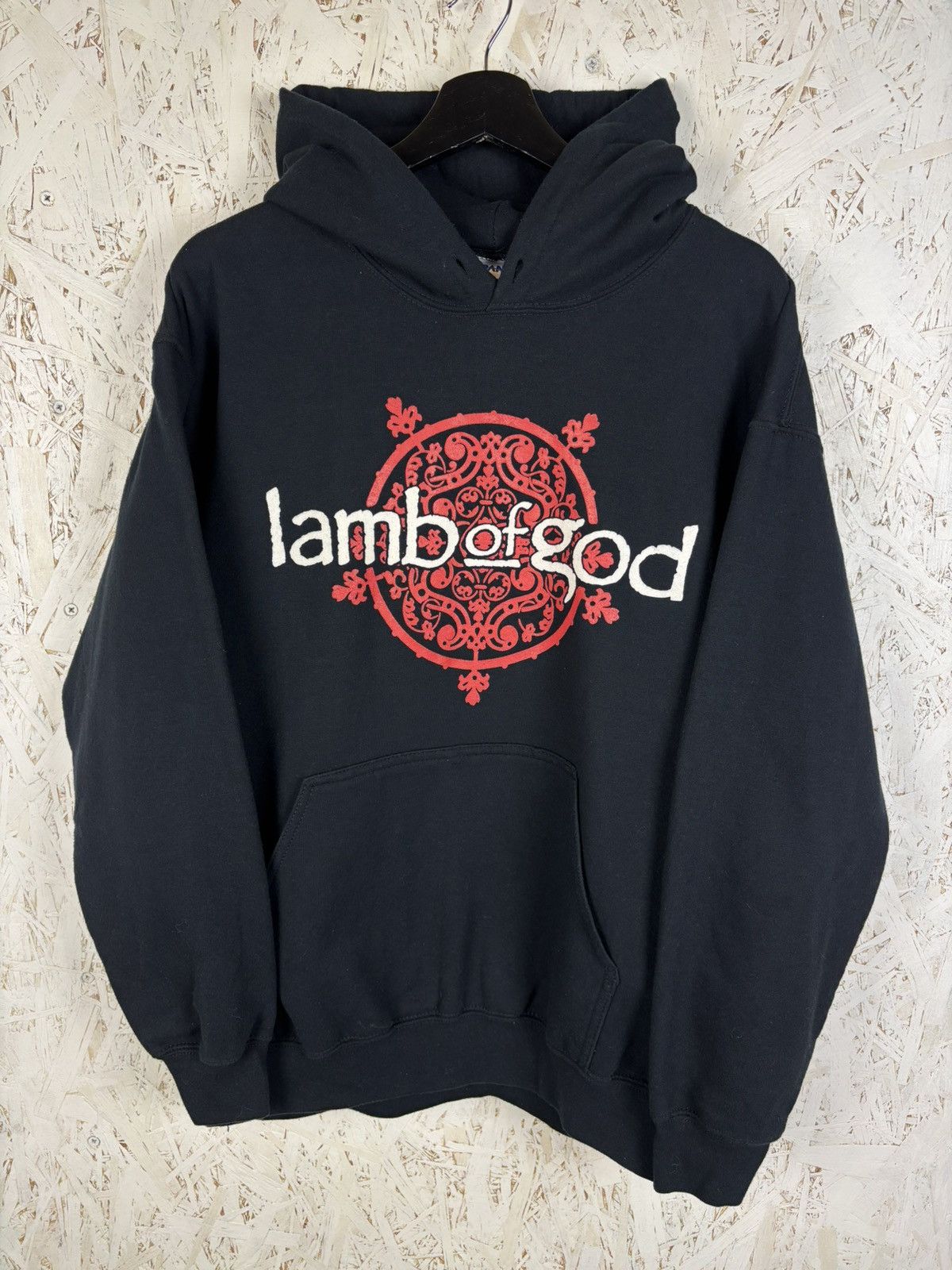 Band Tees Lamb Of God Pray For Blood Walk With Me In Hell Hoodie M Size US M / EU 48-50 / 2 - 1 Thumbnail