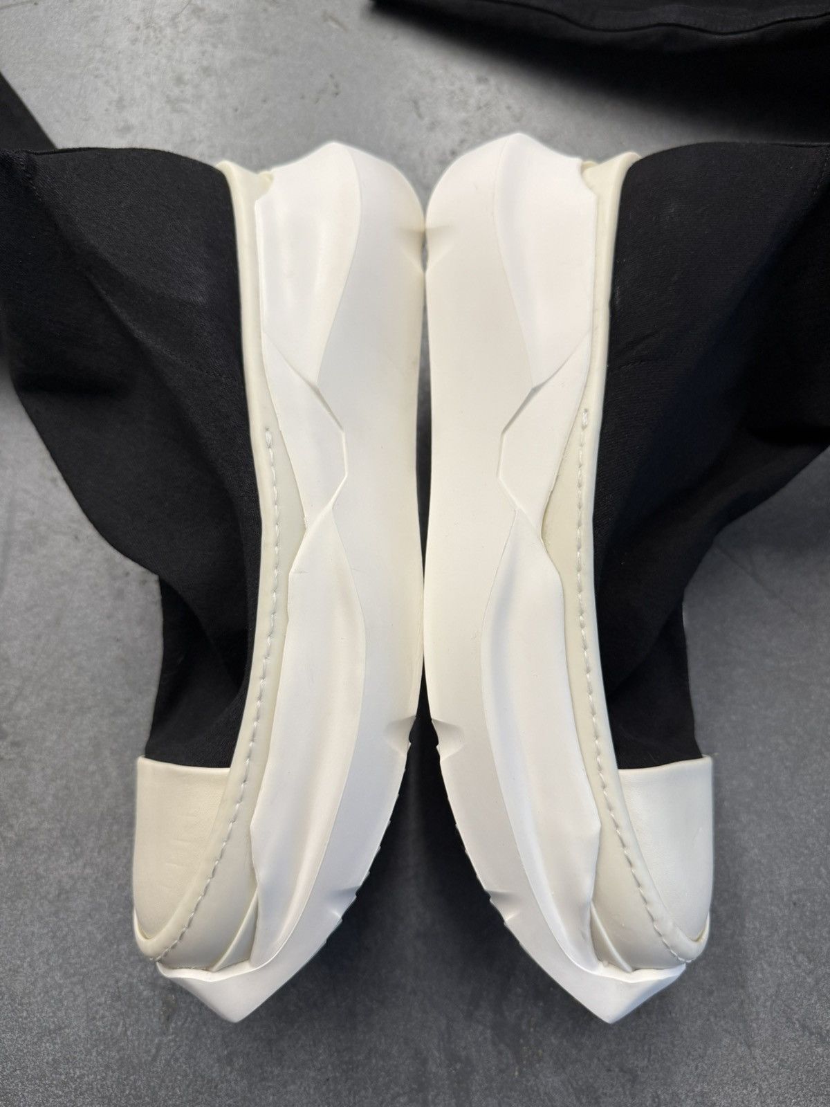 Rick Owens Drkshdw Rick Owens DRKSHDW Abstract Stockings Denim Boots Size US 11 / IT 41 - 6 Thumbnail