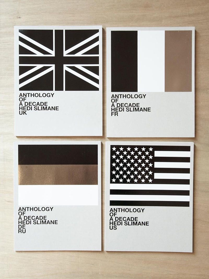 Hedi Slimane “ANTHOLOGY OF A DECADE” Anthology of a Decade – Almine Rech Editions