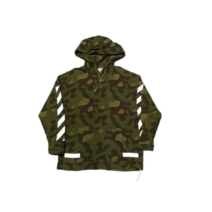 Off-White Off-White Camouflage Hoodie 0079 Size US S / EU 44-46 / 1 - 1 Thumbnail