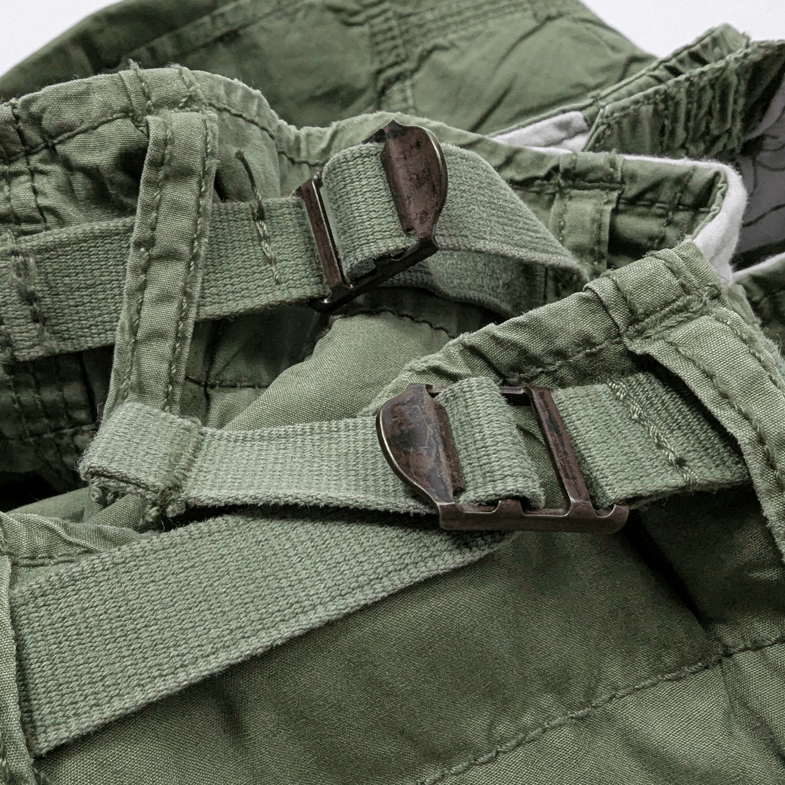 Denim & Supply Ralph Lauren Ralph Laurent Military Multipocket Khaki Green Cargo Pants Size US 34 / EU 50 - 5 Thumbnail