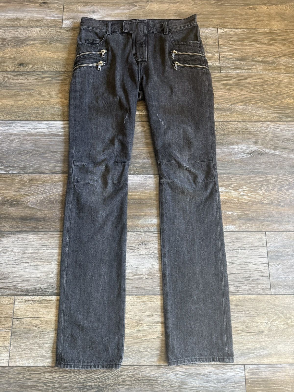 Balmain Balmain FW11 Multi 4 Zip Biker by Decarnin | Grailed
