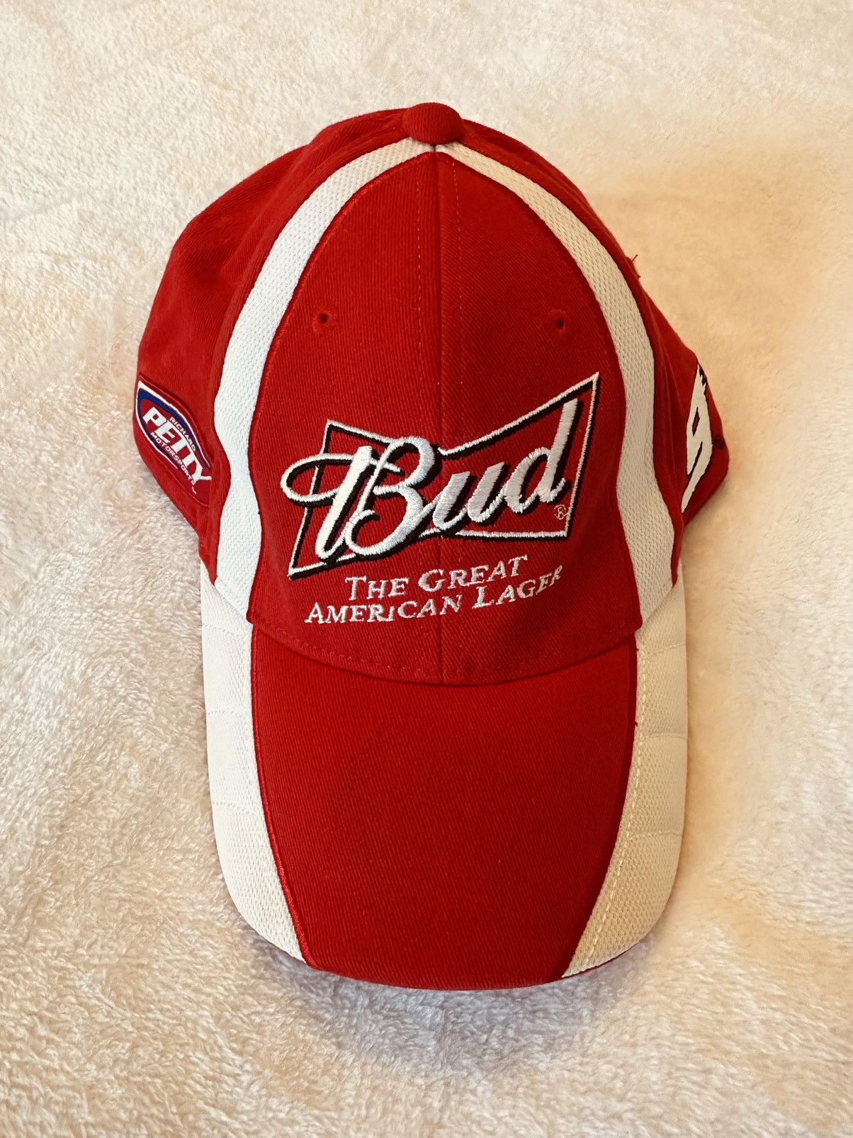 Chase Authentics Kasey Kahne Budweiser #9 Hat Adjustable Strap Adult NASCAR Size ONE SIZE - 2 Thumbnail