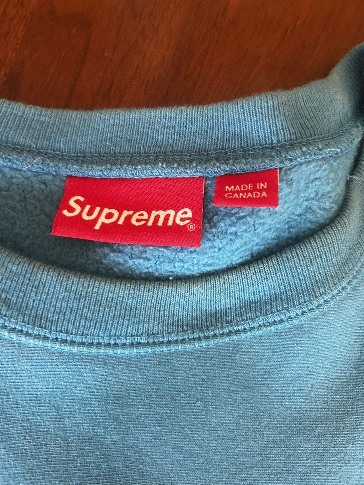 Supreme Blue Supreme Box Logo Size US L / EU 52-54 / 3 - 4 Thumbnail