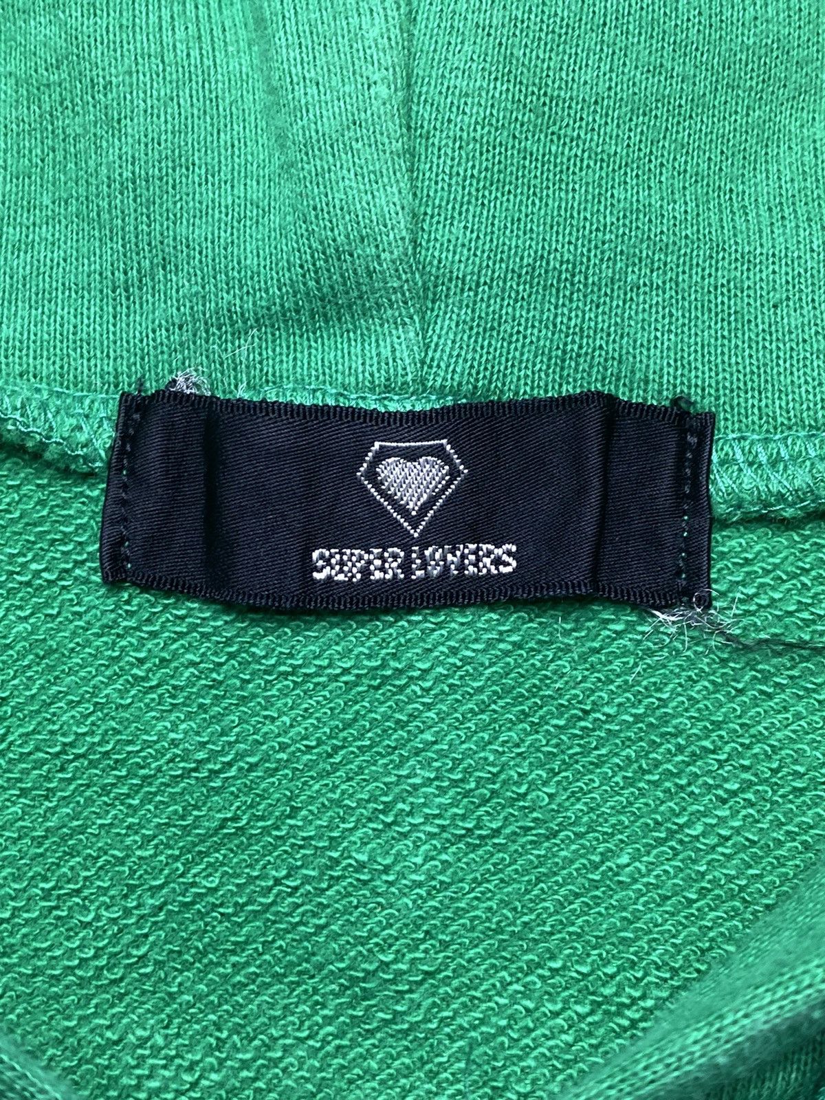 Angel Blue 2000s Super Lovers - Green Zip Hoodie Size US M / EU 48-50 / 2 - 6 Thumbnail