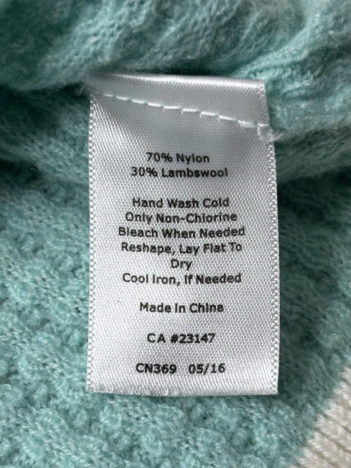Talbots Talbots Hoodie Women's Medium Petite Lambswool Blend Waffle Size M / US 6-8 / IT 42-44 - 3 Thumbnail