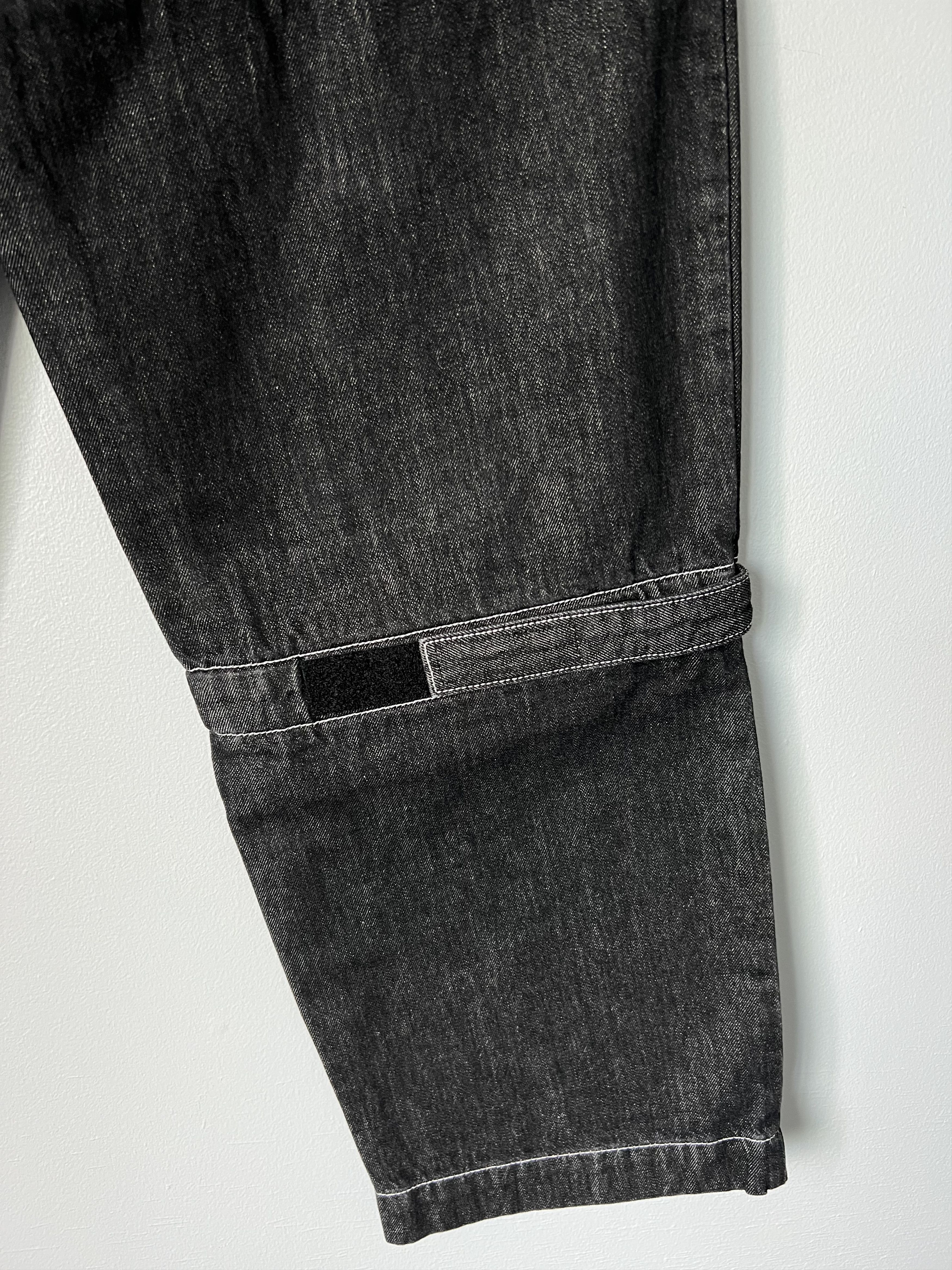A$AP Rocky × Puma A$AP Rocky Puma F1 Knee Pad Denim Jeans in Black Size US 36 / EU 52 - 8 Thumbnail
