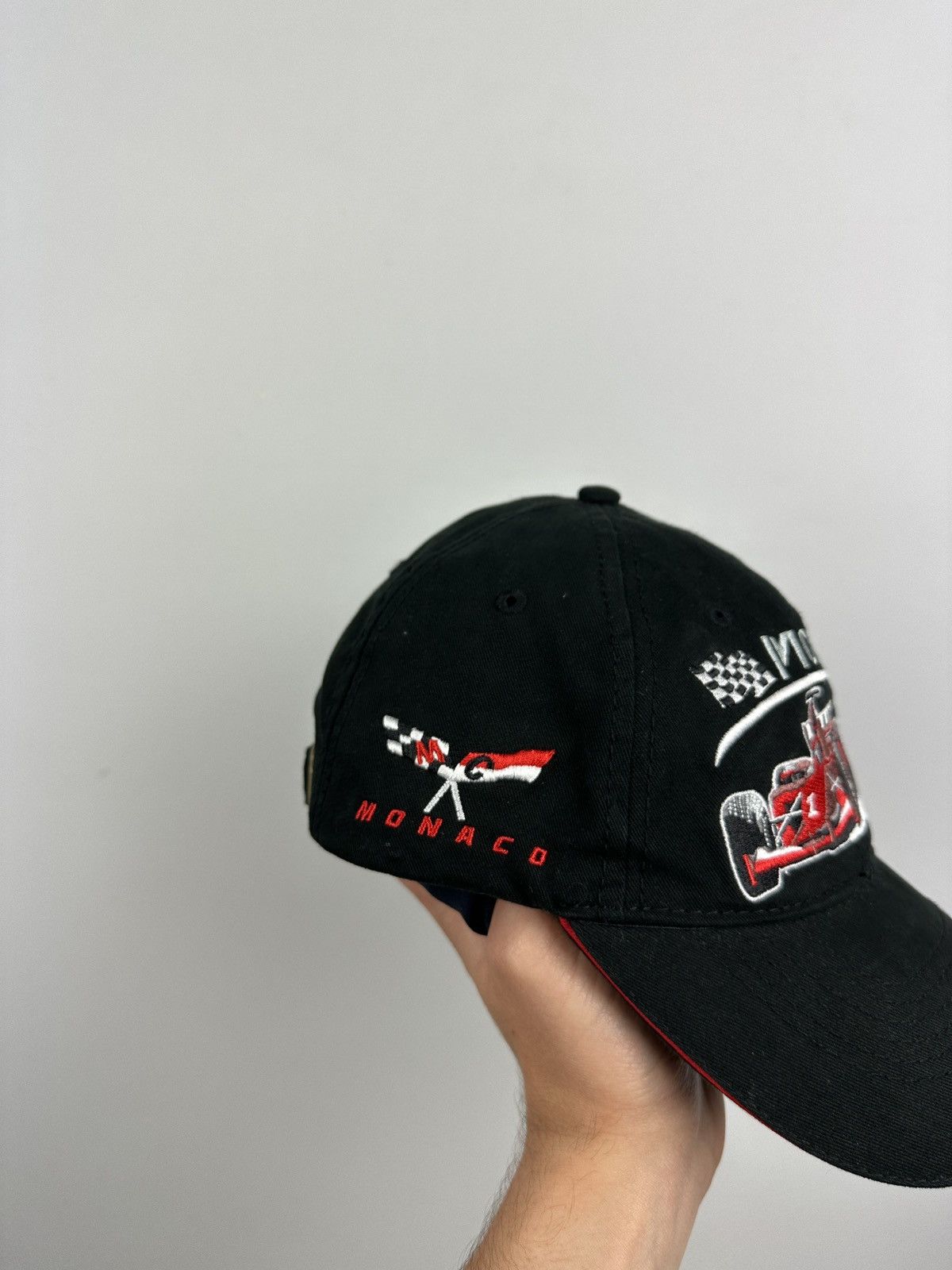 Formula 1 × Vintage 🏎️Vintage Grand Prix Monaco Racing Cap F1 NASKAR Size ONE SIZE - 6 Thumbnail