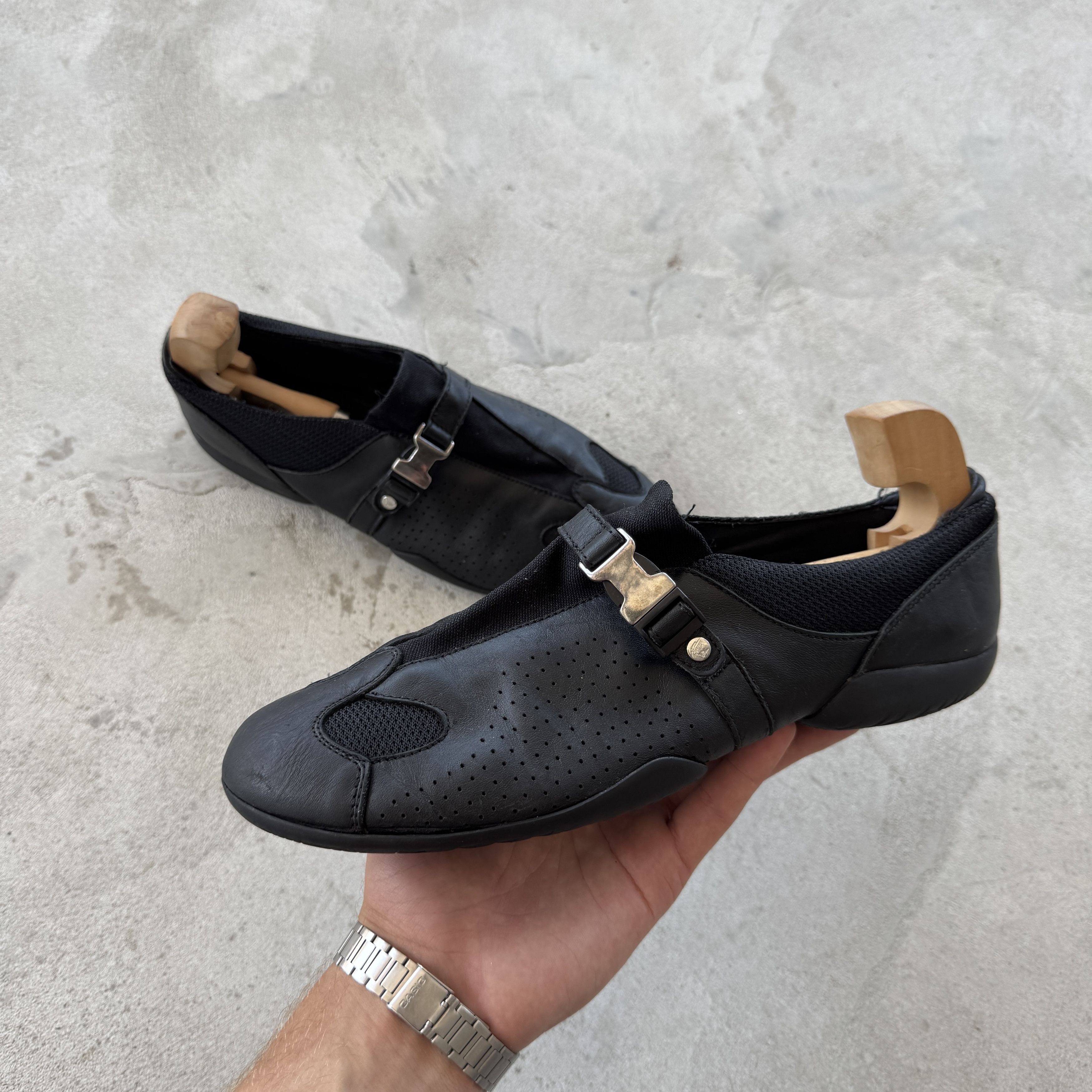 Versace Vintage 90s Versace Sport Low Sneakers Size US 11 / EU 44 - 1 Thumbnail