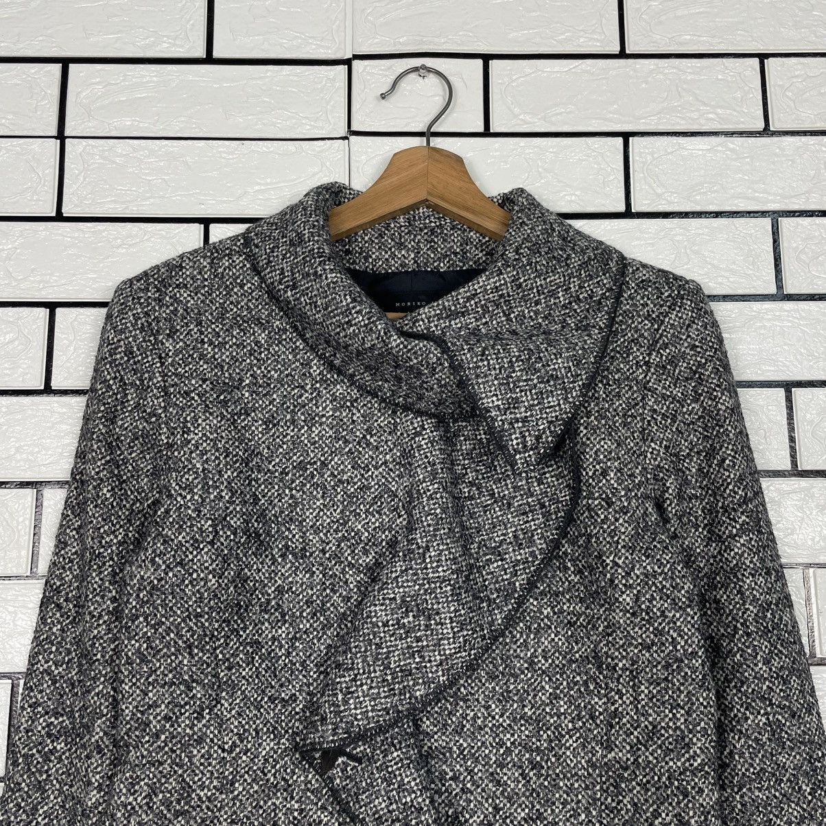 Japanese Brand Japanese Designer Noriko Herringbone Cascading Front Jacket Size S / US 4 / IT 40 - 2 Thumbnail