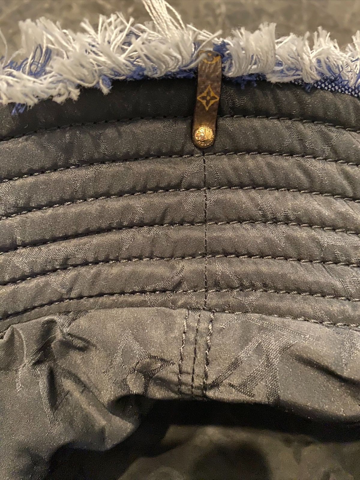 Louis Vuitton LV Denim Monogram Bucket Hat Size ONE SIZE - 7 Thumbnail