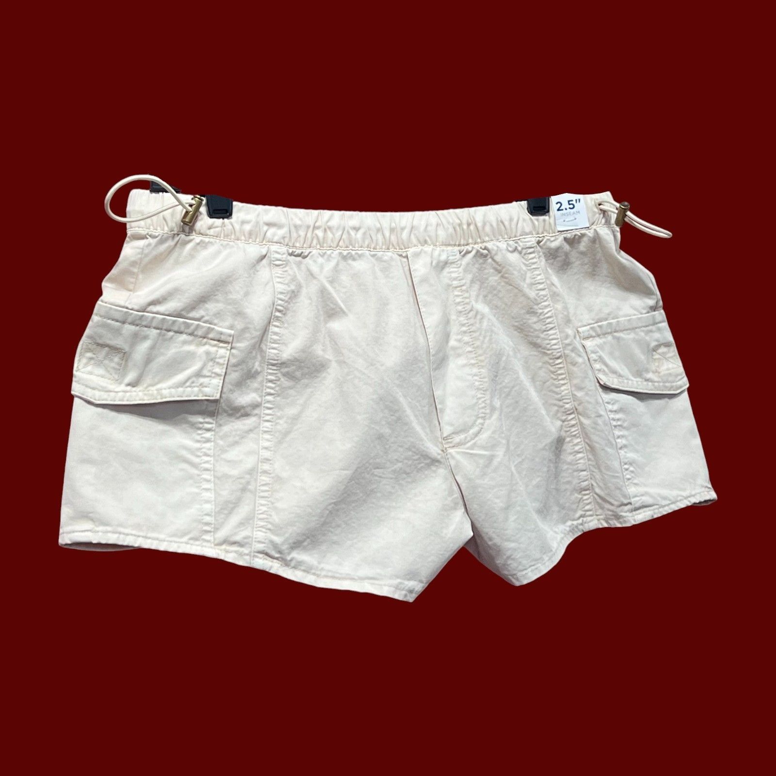 Arizona Jean Co. Arizona - Women's Low Rise Pull-On Short Juniors - Beige - S Size 30" / US 8 / IT 44 - 15 Thumbnail