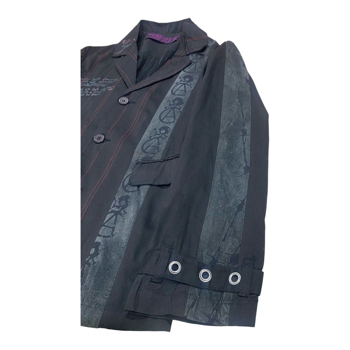 If Six Was Nine H.Anarchyism Plus H.Naoto Punk Skull Cotton Jacket Size US S / EU 44-46 / 1 - 6 Thumbnail