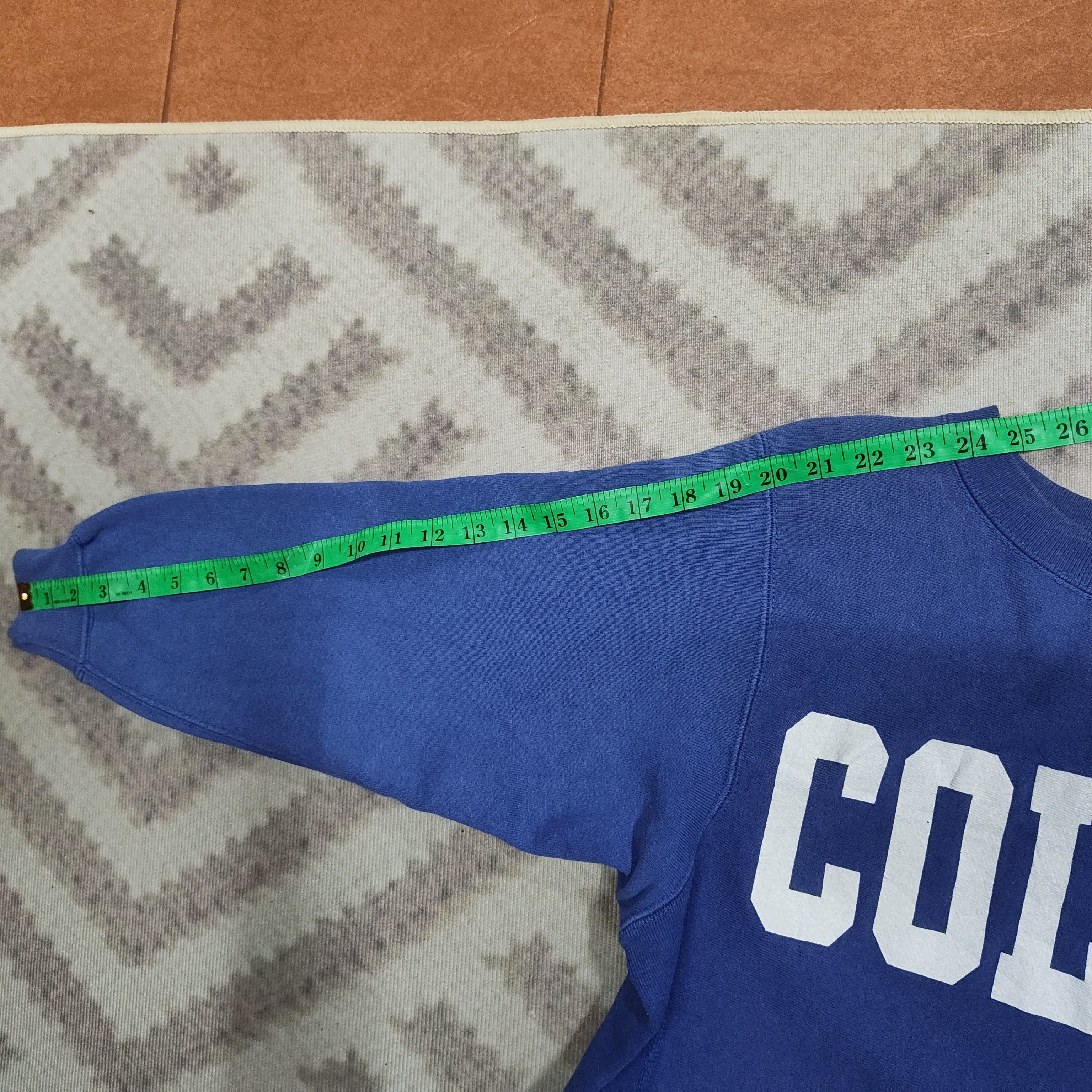 Champion Vintage 90s CHAMPION COLBY Spellout Sweatshirt Size US S / EU 44-46 / 1 - 9 Thumbnail