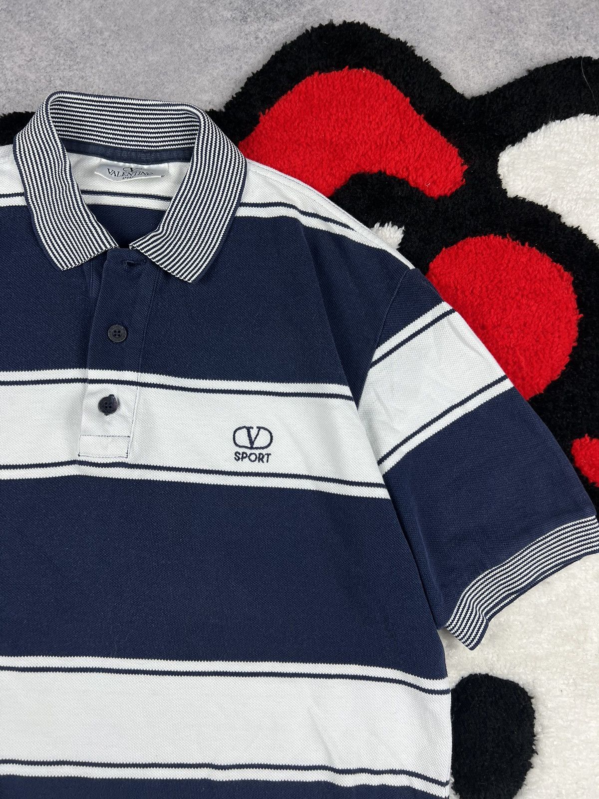 Valentino Vintage Valentino Sport Old Money luxury Casual Polo Shirt Size US M / EU 48-50 / 2 - 5 Thumbnail