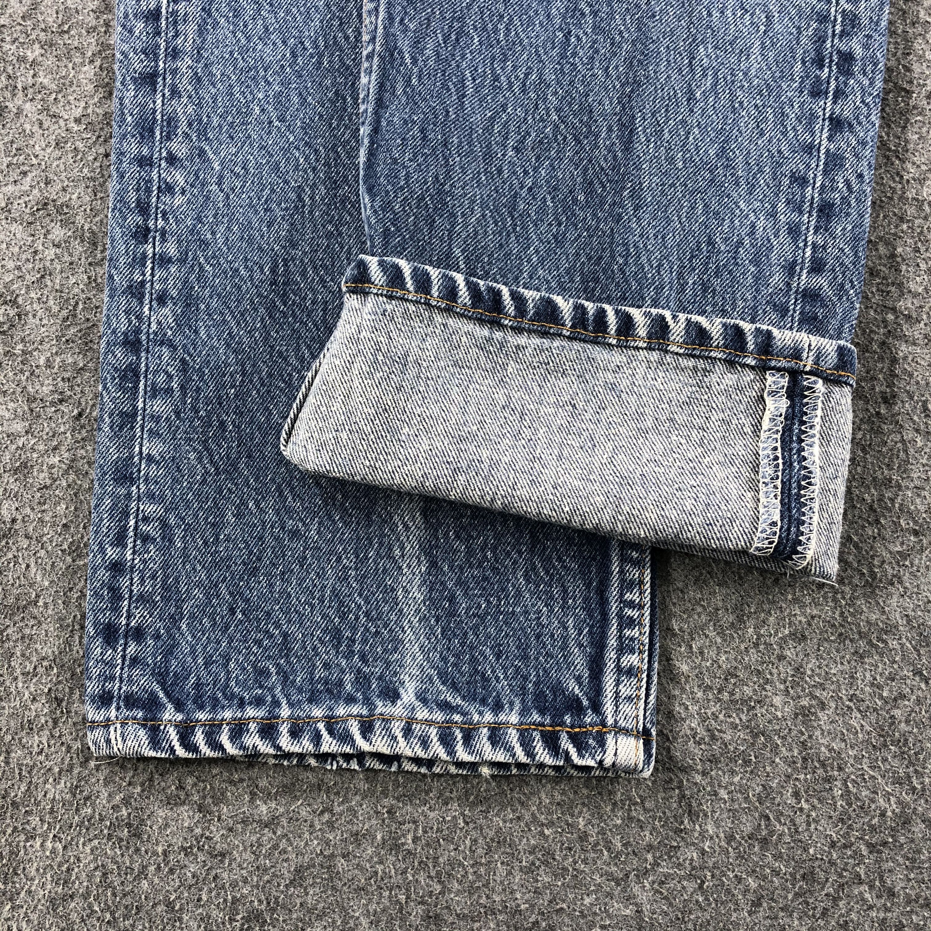 Levi's Vintage 90s Blue Wash Levis 501 Jeans-J1410 Size US 30 / EU 46 - 6 Thumbnail