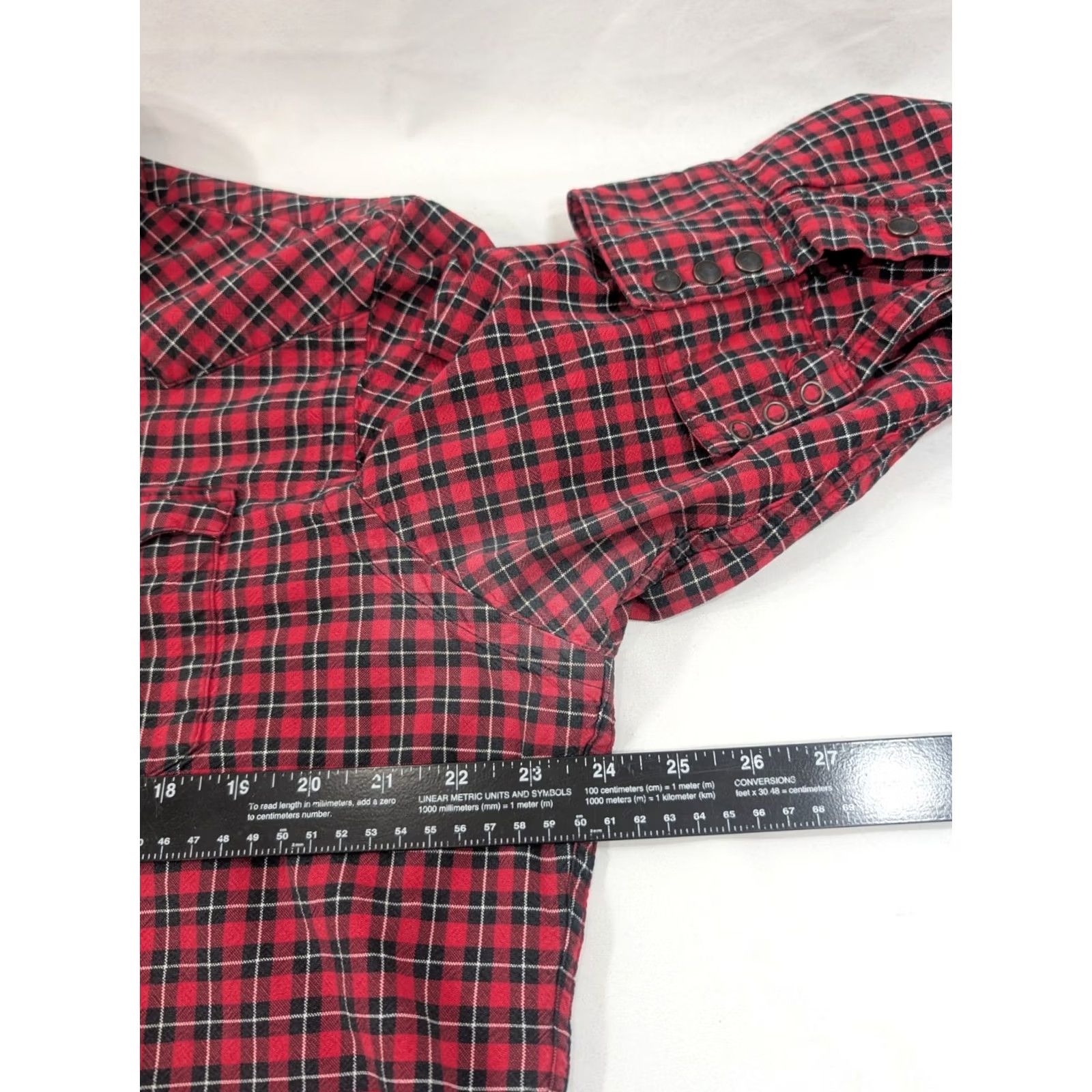 Polo Ralph Lauren Polo Ralph Lauren Shirt Mens XL Plaid Western Pearl Snap Button-Up Collared Long Sleeve Classic Size US XL / EU 56 / 4 - 7 Thumbnail