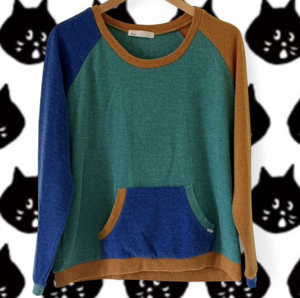 Ne-Net Ne-net multicolored color block long sleeve sweater Size S / US 4 / IT 40 - 1 Thumbnail