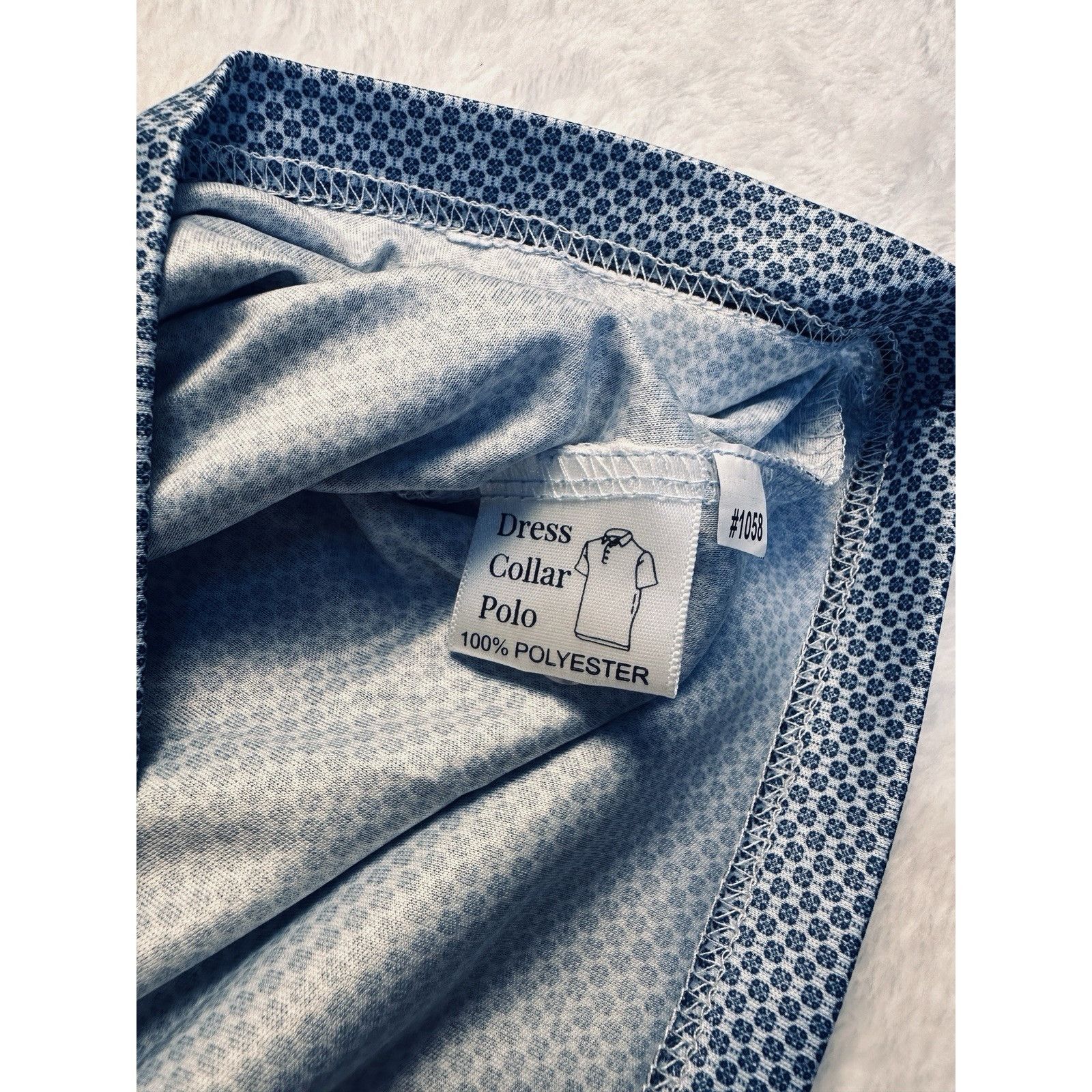 Other Collars & Co. Semi-Spread Collar Polo Shirt Blue Size Small Size US S / EU 44-46 / 1 - 12 Thumbnail