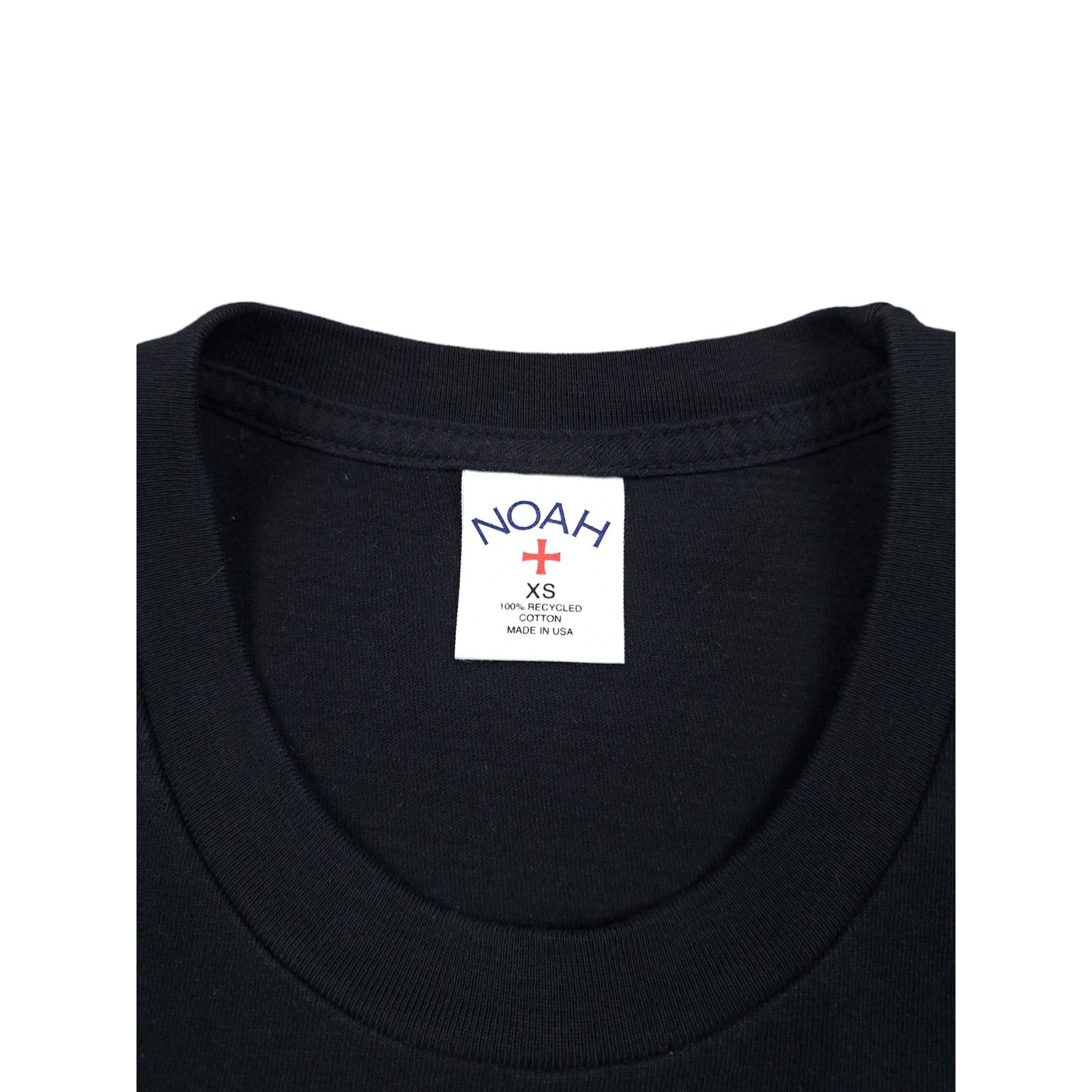Noah 💎 Noah Classic Blank Mini Logo Black T-shirt XS Basic Tee Size US XS / EU 42 / 0 - 5 Thumbnail