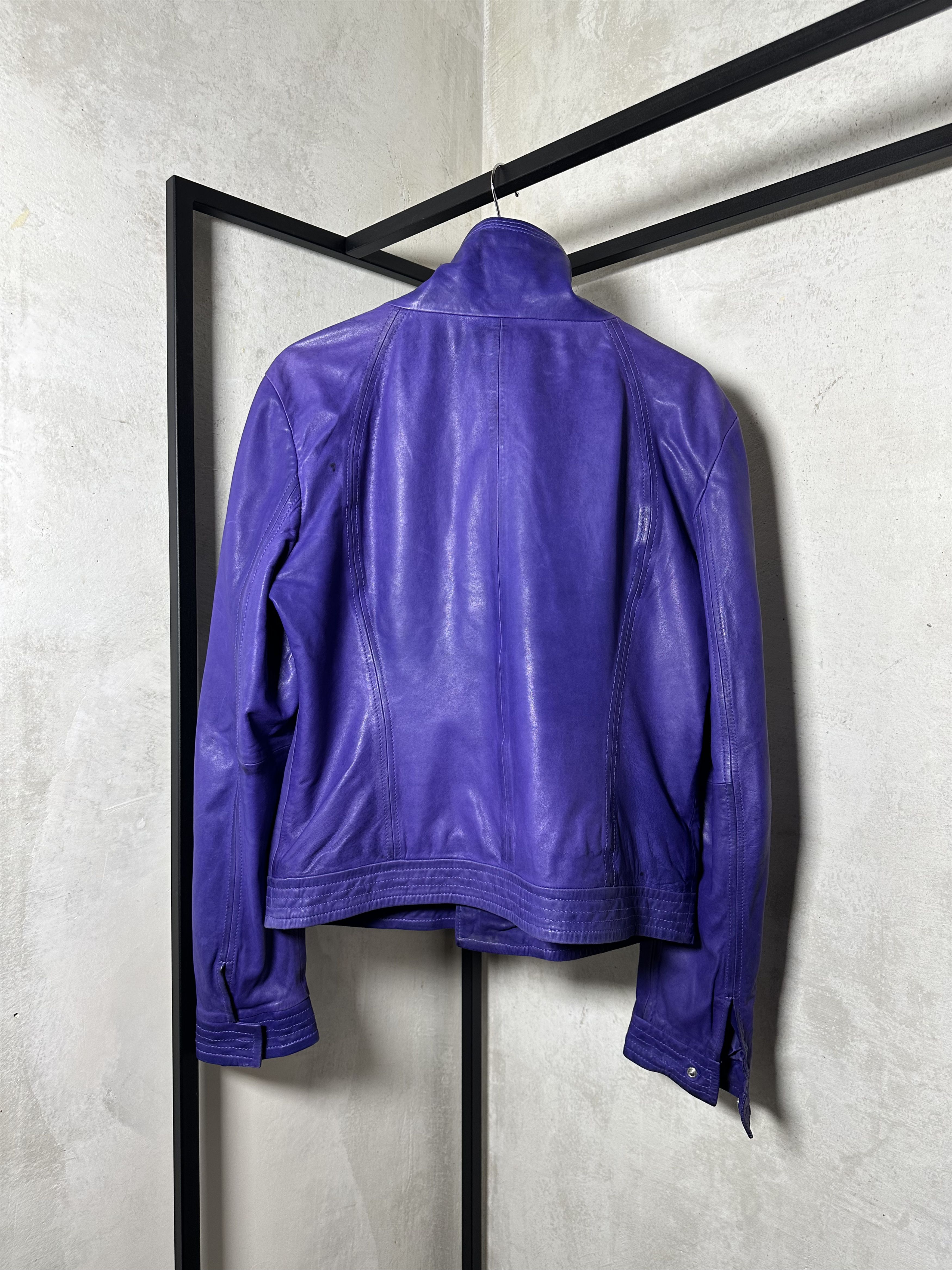 Genuine Leather GalliCo Cowhide Genuine Soft Leather Jacket Size XL / US 12-14 / IT 48-50 - 6 Thumbnail