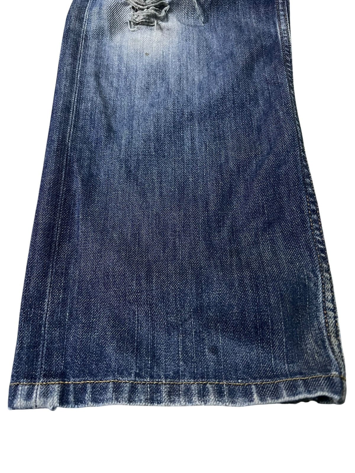 2000s Dolce & Gabbana Distressed vintage Mud Wash Denim