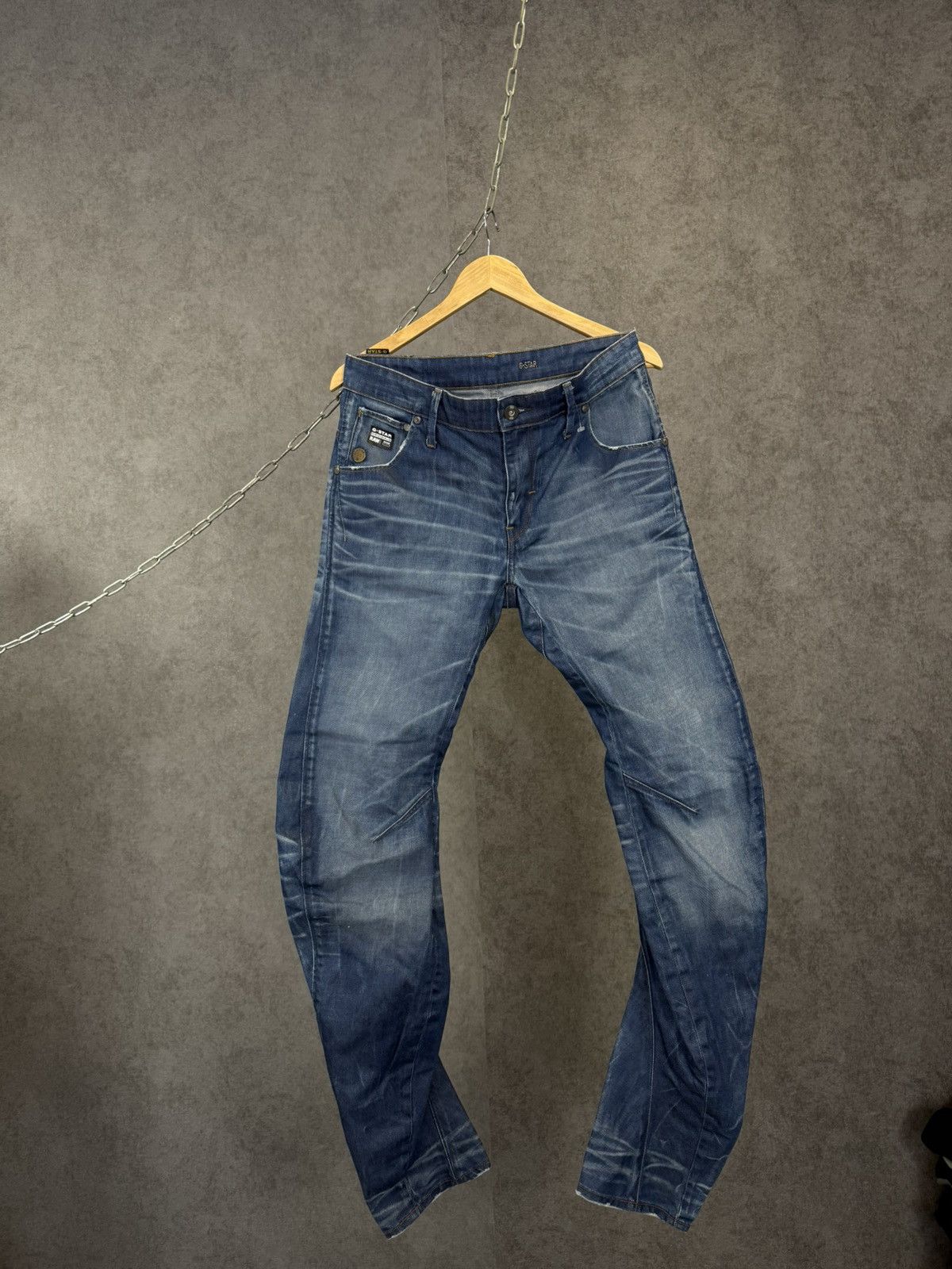 G-Star G Star Raw asymmetric jeans Size US 32 / EU 48 - 1 Thumbnail