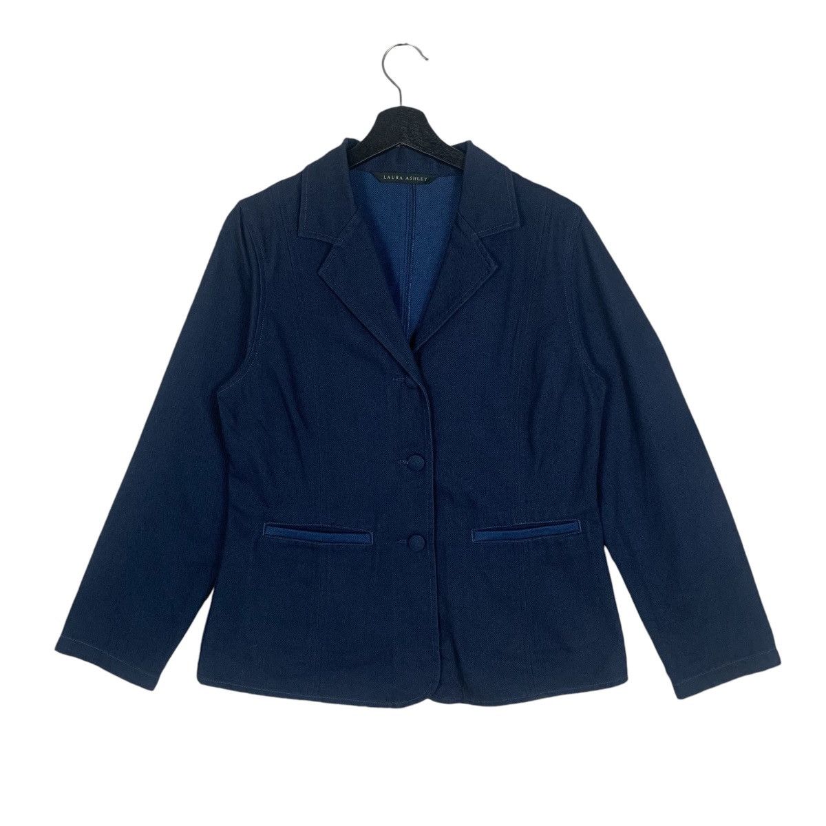 Designer Vintage Laura Ashley Fashion Designer Coat Blazer Size S / US 4 / IT 40 - 1 Thumbnail