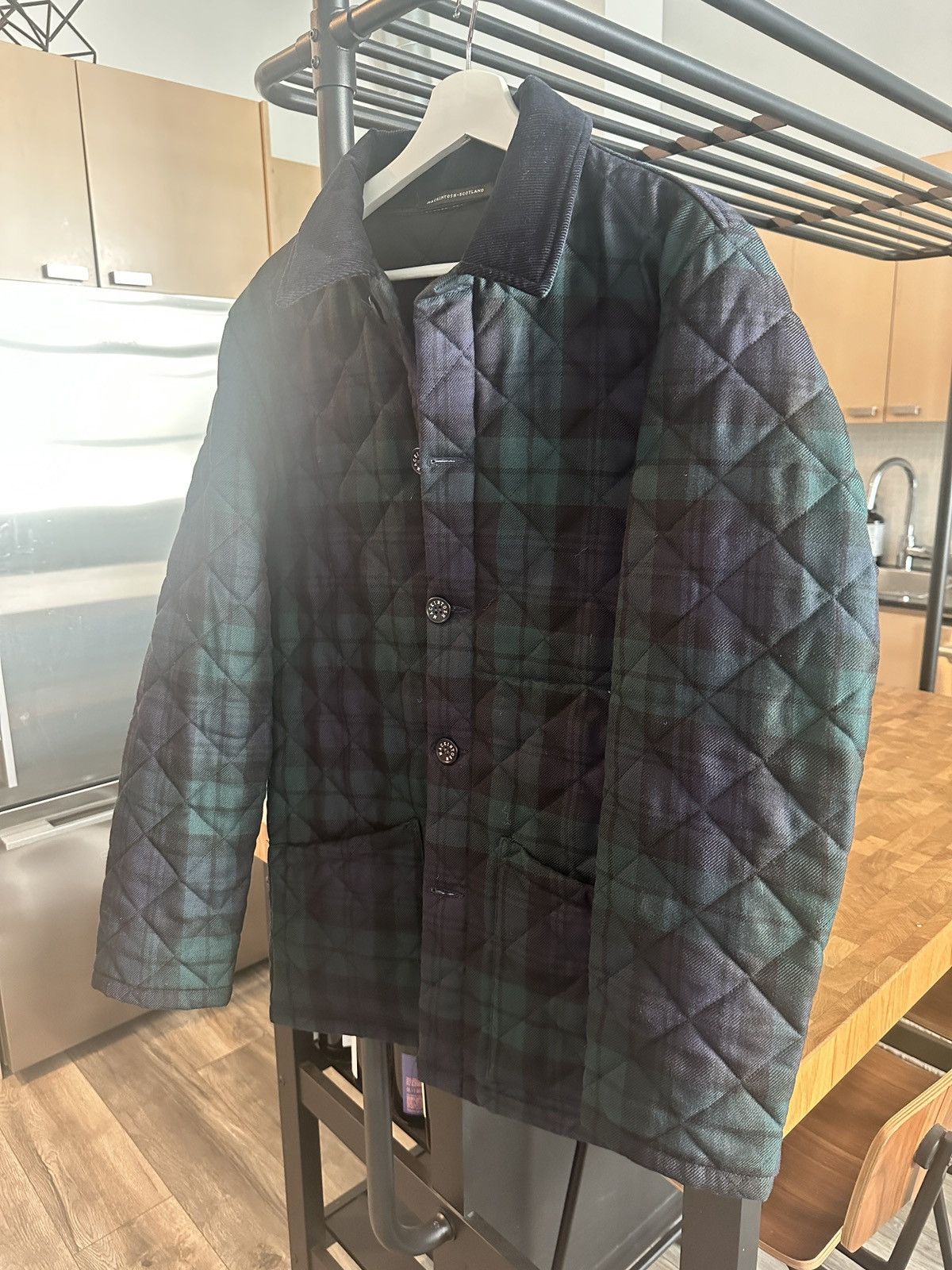 Mackintosh Blackwatch Quilted Jacket Size US L / EU 52-54 / 3 - 6 Thumbnail