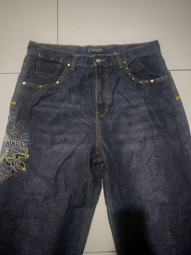 Southpole Vintage Southpole "Road to Riches" Y2K Jeans W38 Size US 38 / EU 54 - 3 Thumbnail