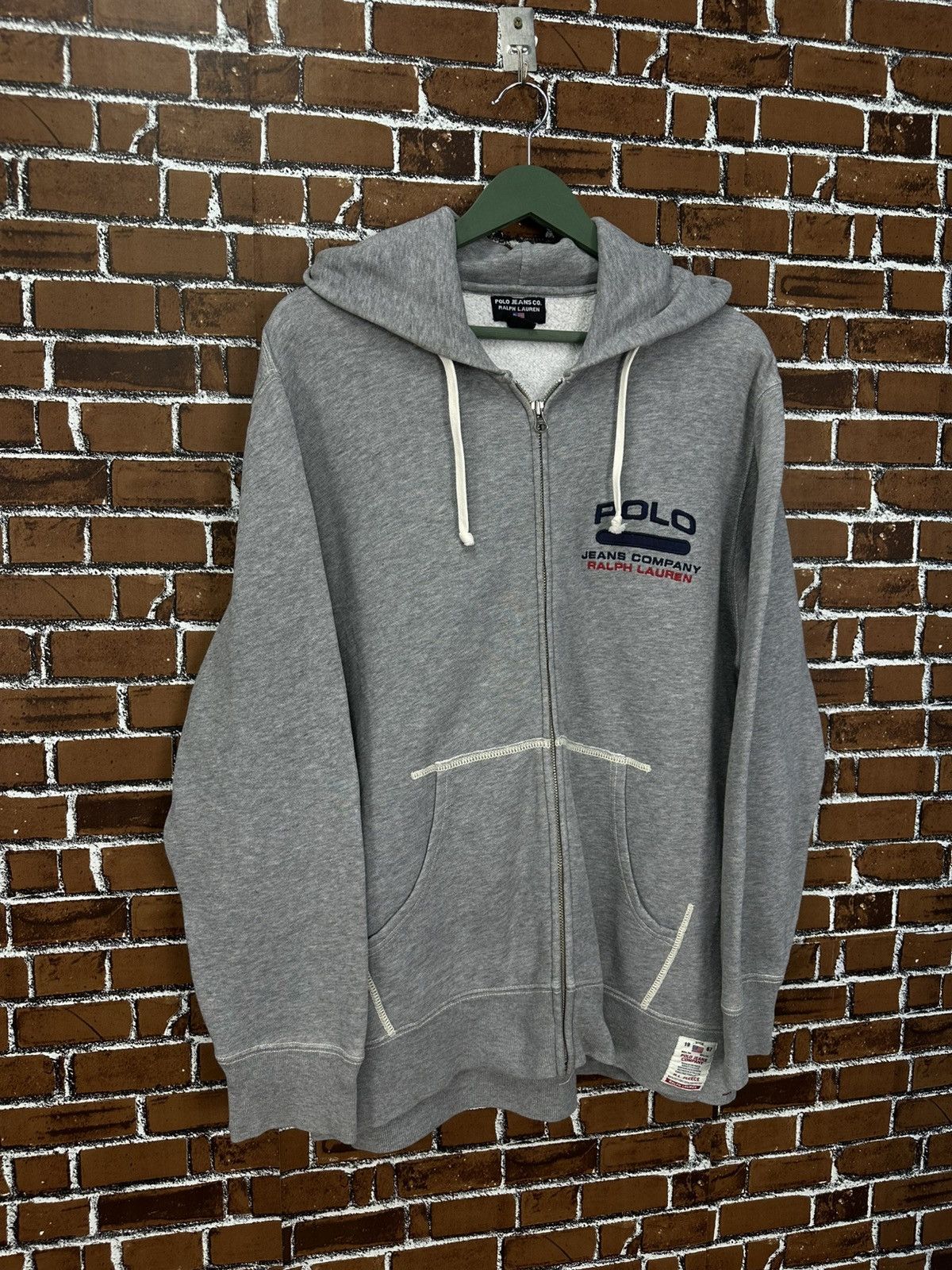 Ralph Lauren Vintage Polo Jeans Ralph Luren Hoodie Z381 Size US M / EU 48-50 / 2 - 4 Thumbnail