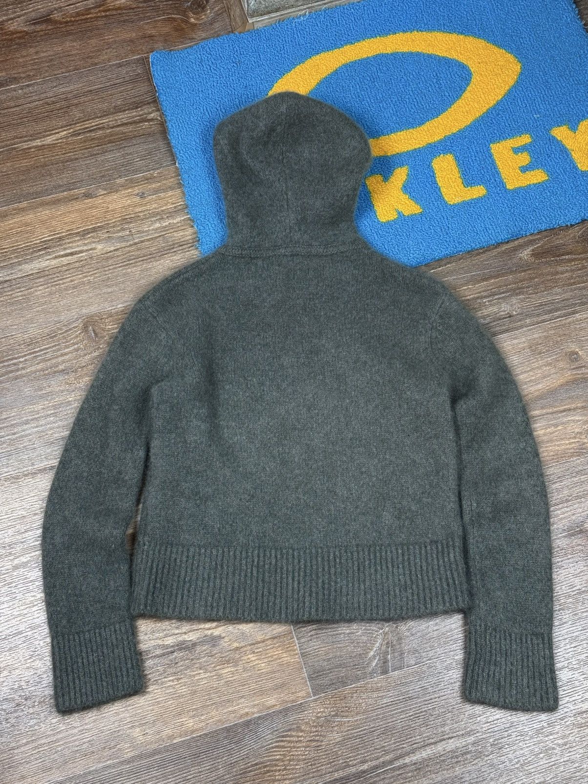 Lisa Yang Lisa Yang Cashmere Knitted Hooded Green Sweater Size M / US 6-8 / IT 42-44 - 13 Thumbnail