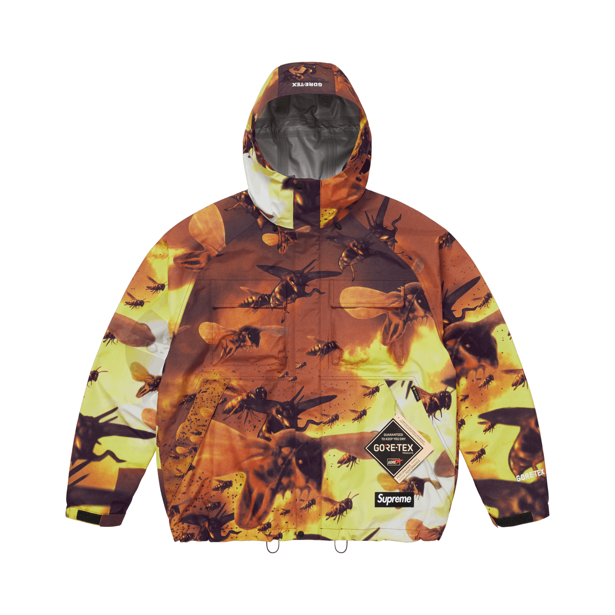 Goretex × Supreme Supreme Smurfs GORE-TEX Shell Jacket Camo | Grailed