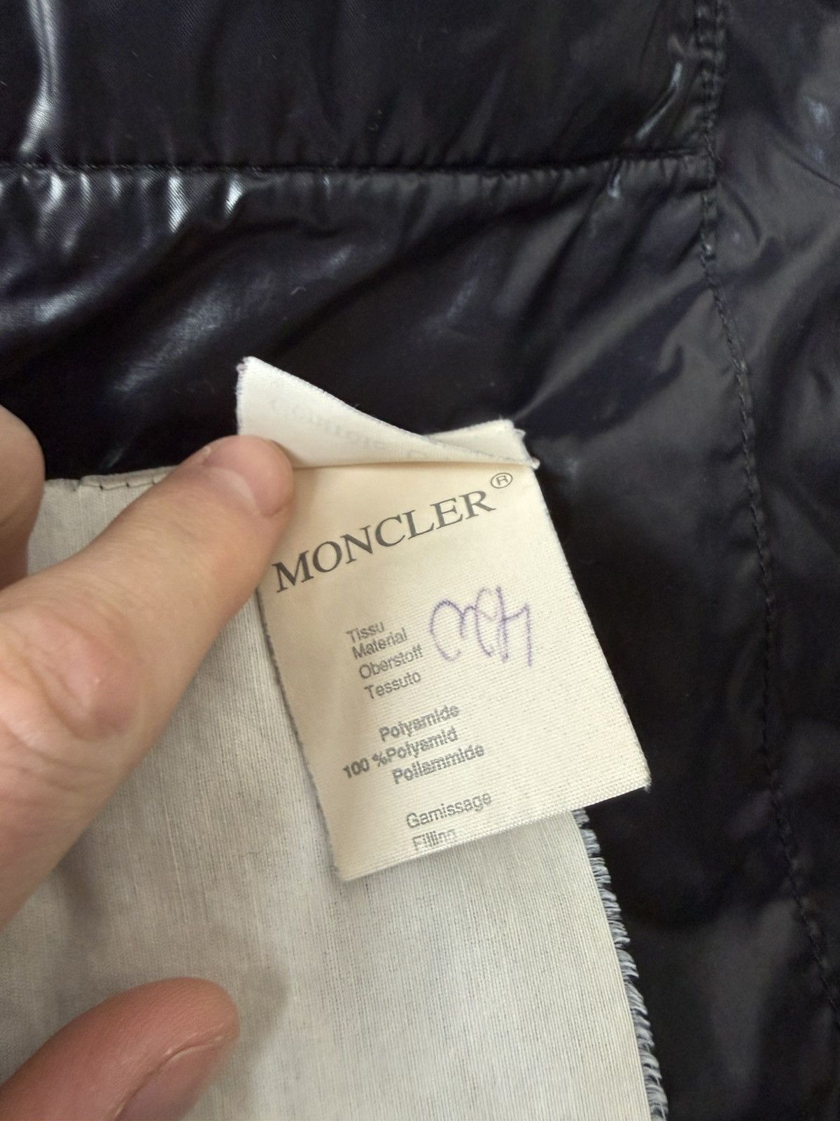 Moncler Vintage 90s Moncler Grenoble Black Puffer Jacket Size US L / EU 52-54 / 3 - 14 Thumbnail