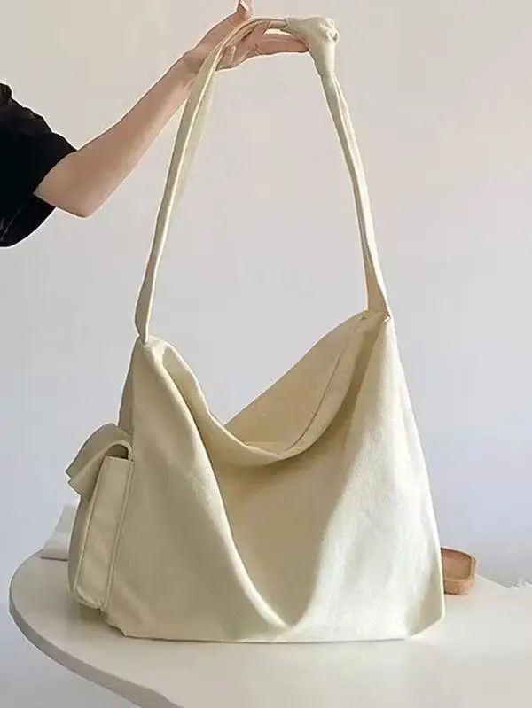 image of Vintage Y2K Japanese Style Totebag in Cream, Men's