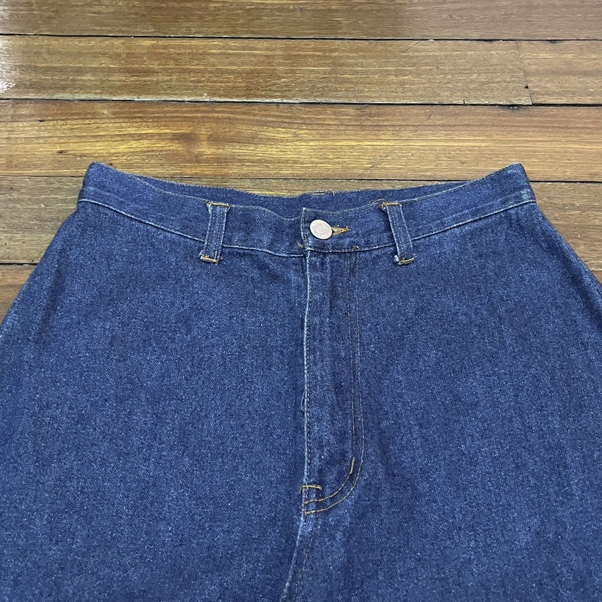 Hysteric Glamour Rare Design Vintage Classic Member Flared Hagi Jeans 1990s Size US 26 / EU 42 - 3 Thumbnail