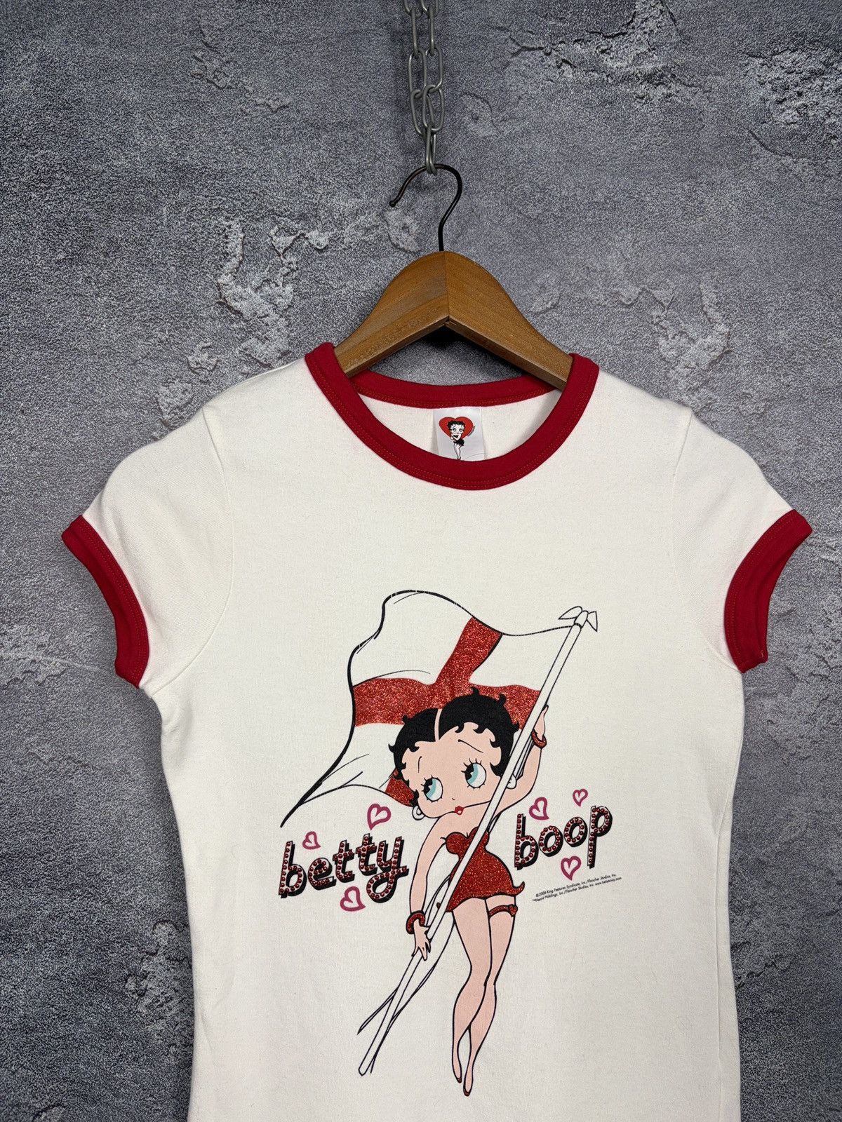 Vintage Vintage 2006 Betty Boop Y2K Hype Babby Tank Top Size L / US 10 / IT 46 - 2 Thumbnail