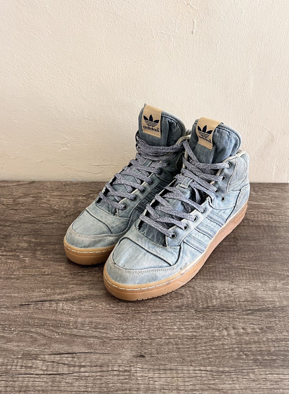 Adidas × Jeremy Scott JS Wings Denim 2.0 Size US 11 / EU 44 - 1 Thumbnail