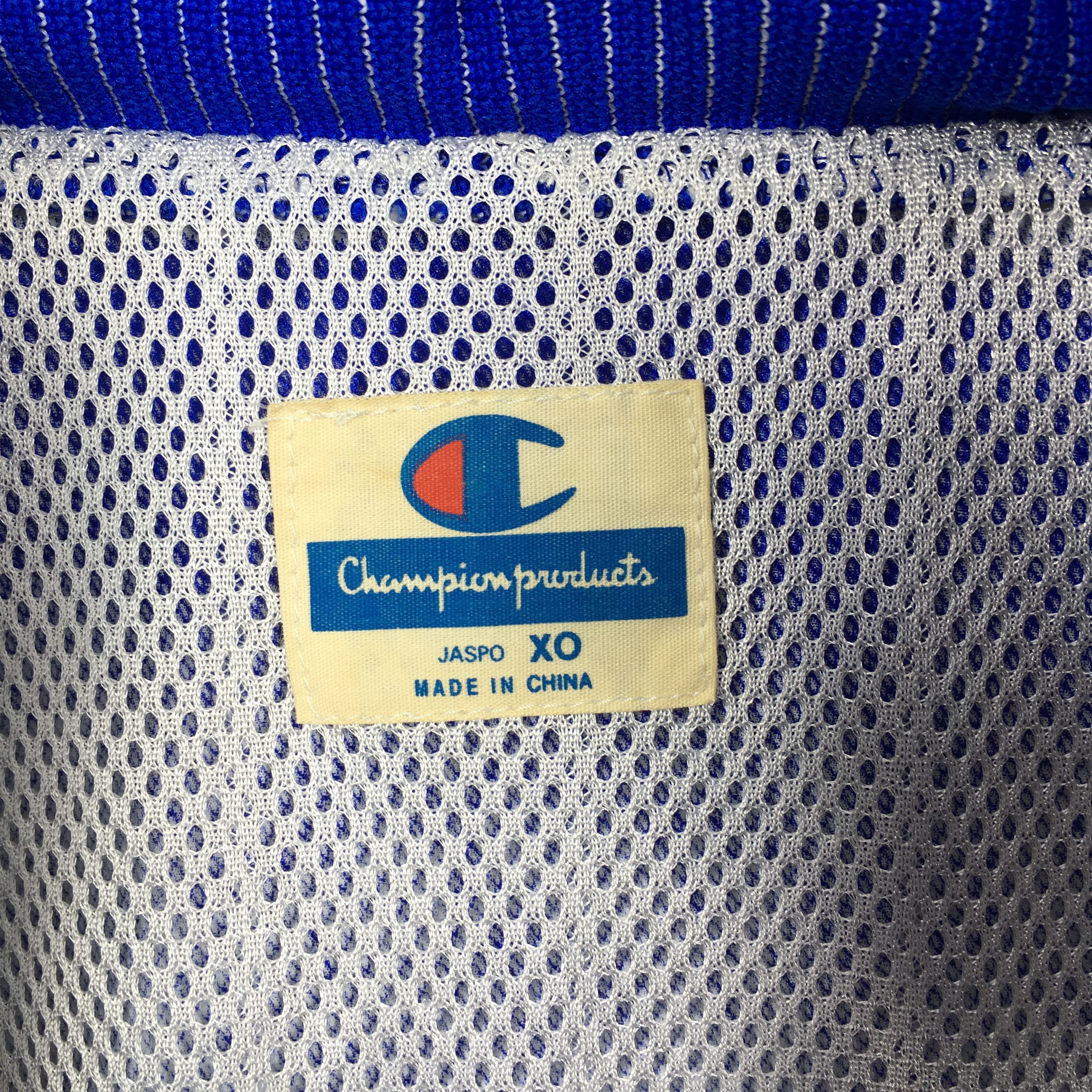 Champion Vintage 90s Champion Light Jacket Blue Windbreaker XLarge Size US XL / EU 56 / 4 - 3 Thumbnail