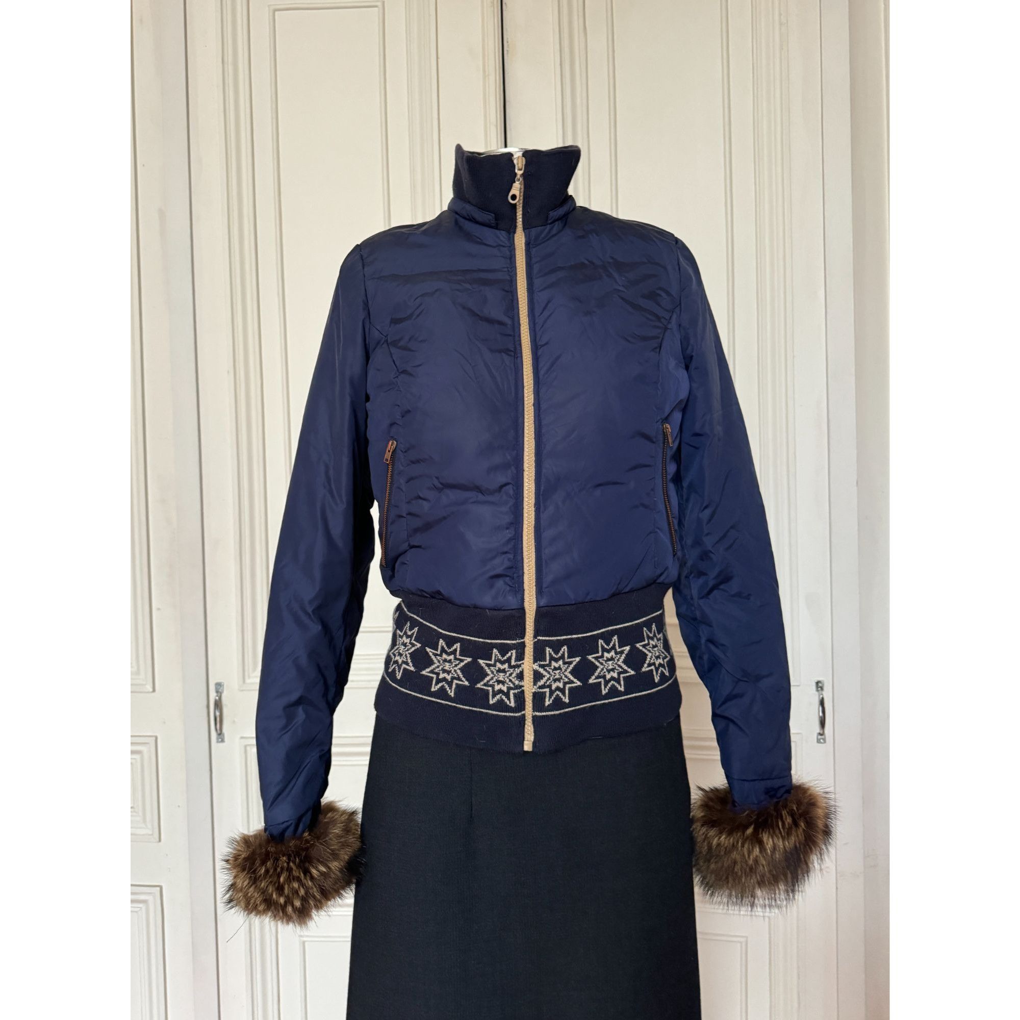 Jean Paul Gaultier Navy Short Jacket Size S / US 4 / IT 40 - 1 Thumbnail