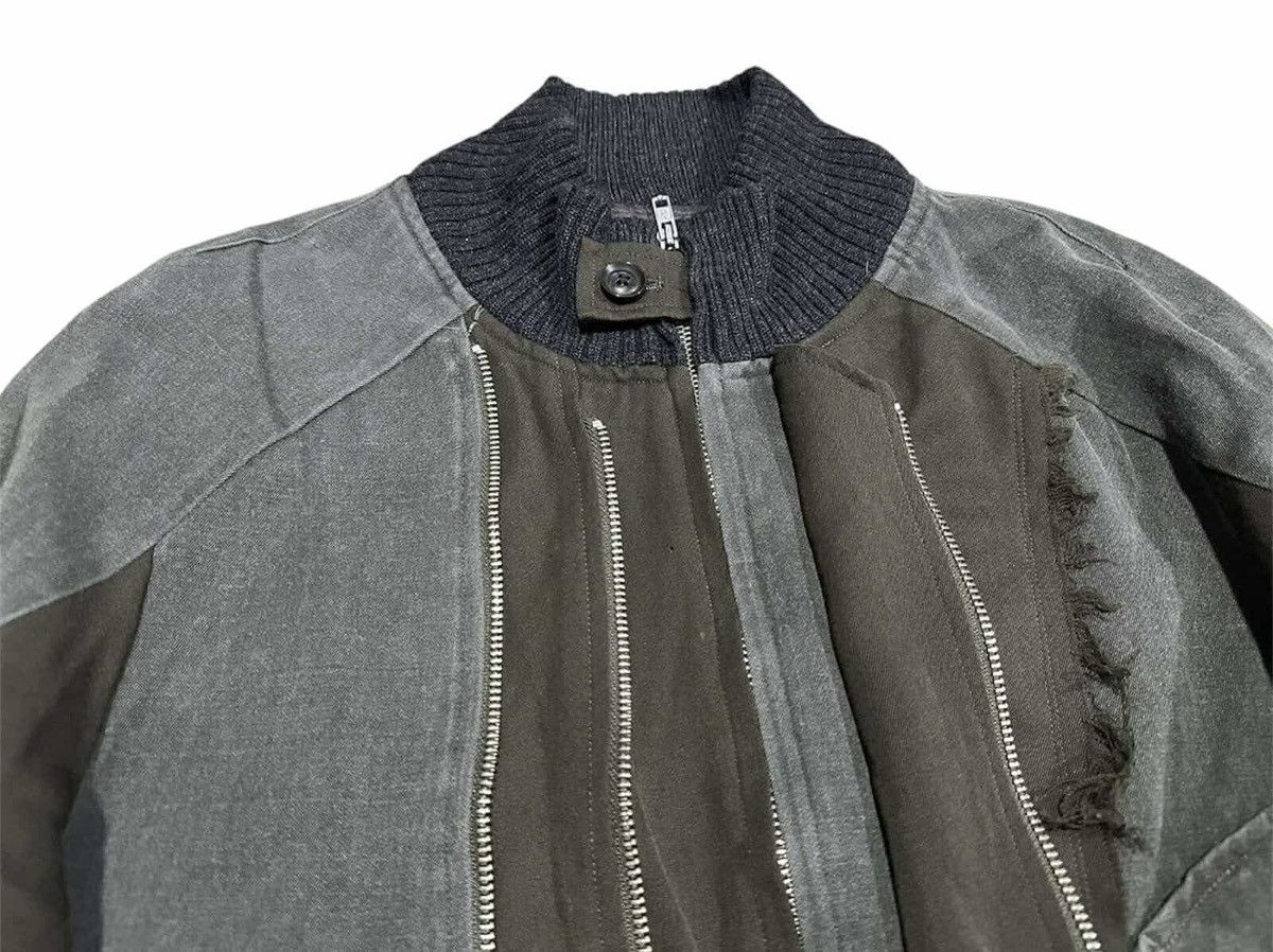 If Six Was Nine × Japanese Brand × Le Grande Bleu (L.G.B.) 🔥Y2K Archived Pour Deux Asymmetric 4 Layers Zipper Jacket Size US L / EU 52-54 / 3 - 9 Thumbnail