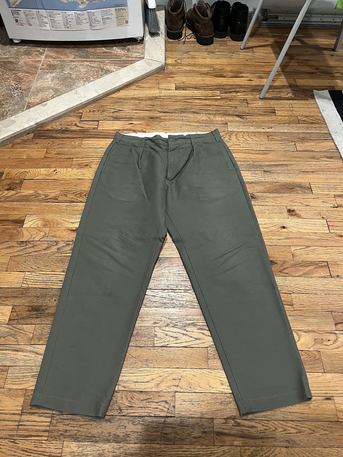 image of Engineered Garments Engineer Garments Carlyle Pant in Green, Men's (Size 33)