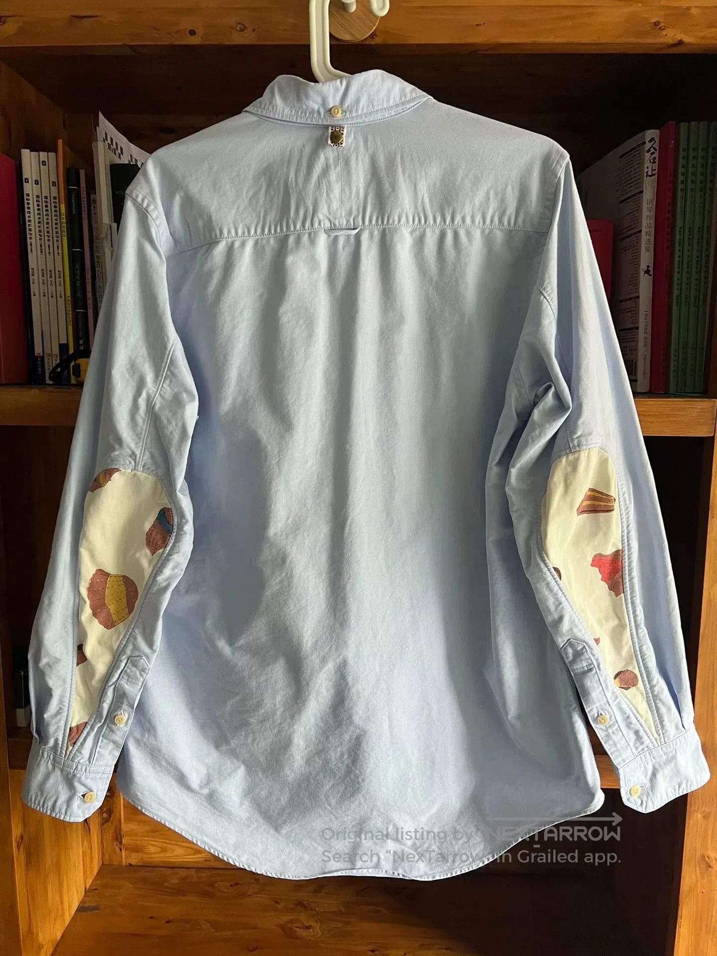 Visvim visvim Giza Cotton Water Drop Sleeve Shirt. Size US M / EU 48-50 / 2 - 6 Thumbnail