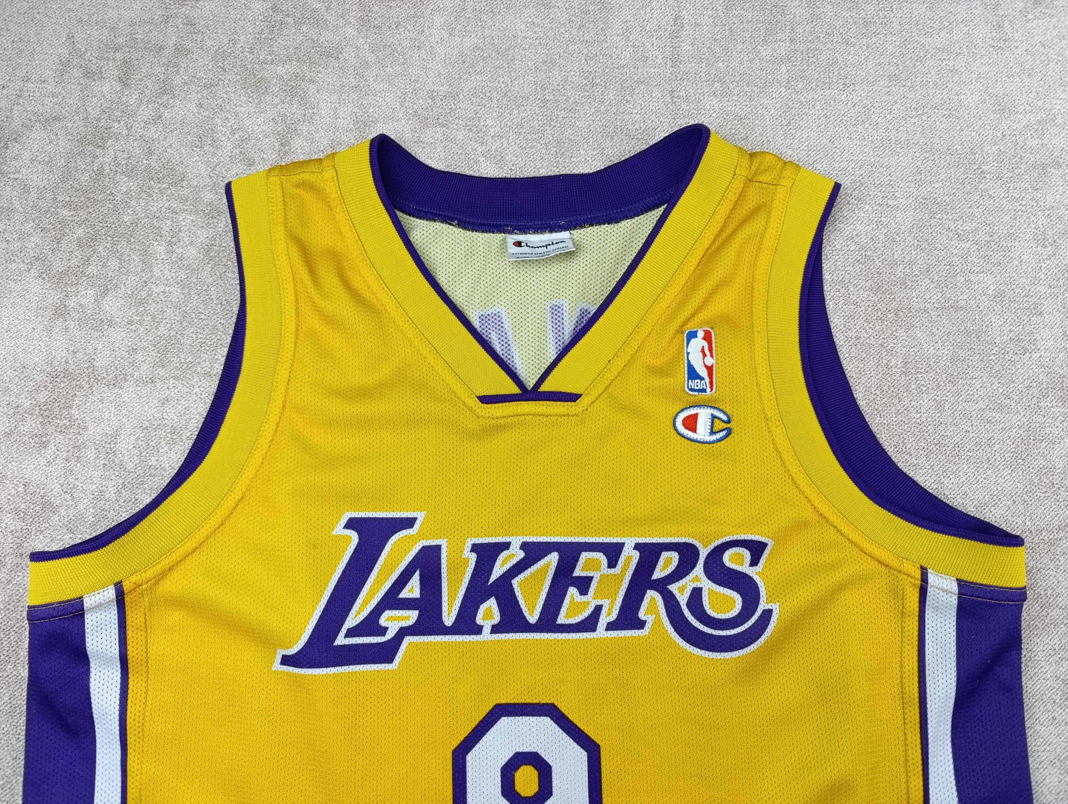 Champion LOS ANGELES LAKERS BASKETBALL JERSEY CHAMPION NBA BRYANT Size US L / EU 52-54 / 3 - 4 Thumbnail