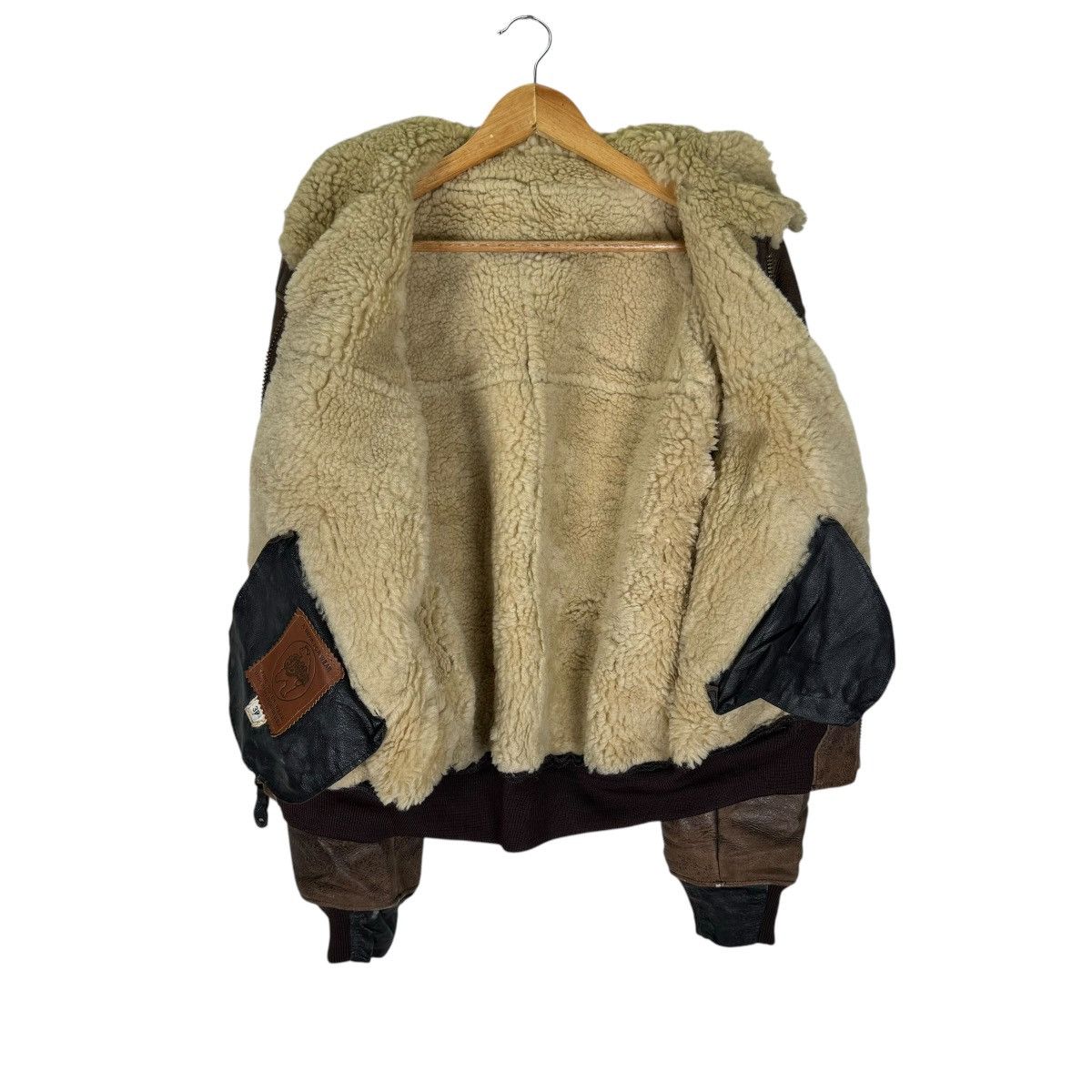 Golden Bear ☀️GOLDEN BEAR SHEEPSKIN B3 LEATHER JACKET Size US M / EU 48-50 / 2 - 8 Thumbnail